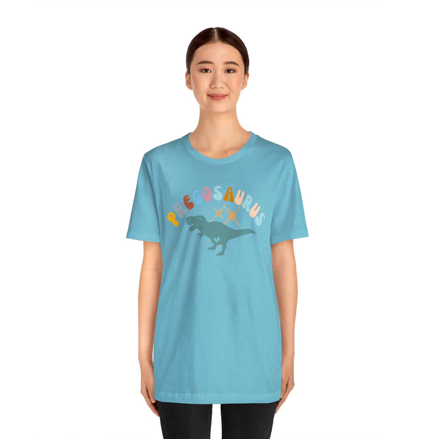 Funny Pregosaurus TShirt for Baby Shower, Funny Gift for Expecting Mom Shirt for Baby Announcement, T274