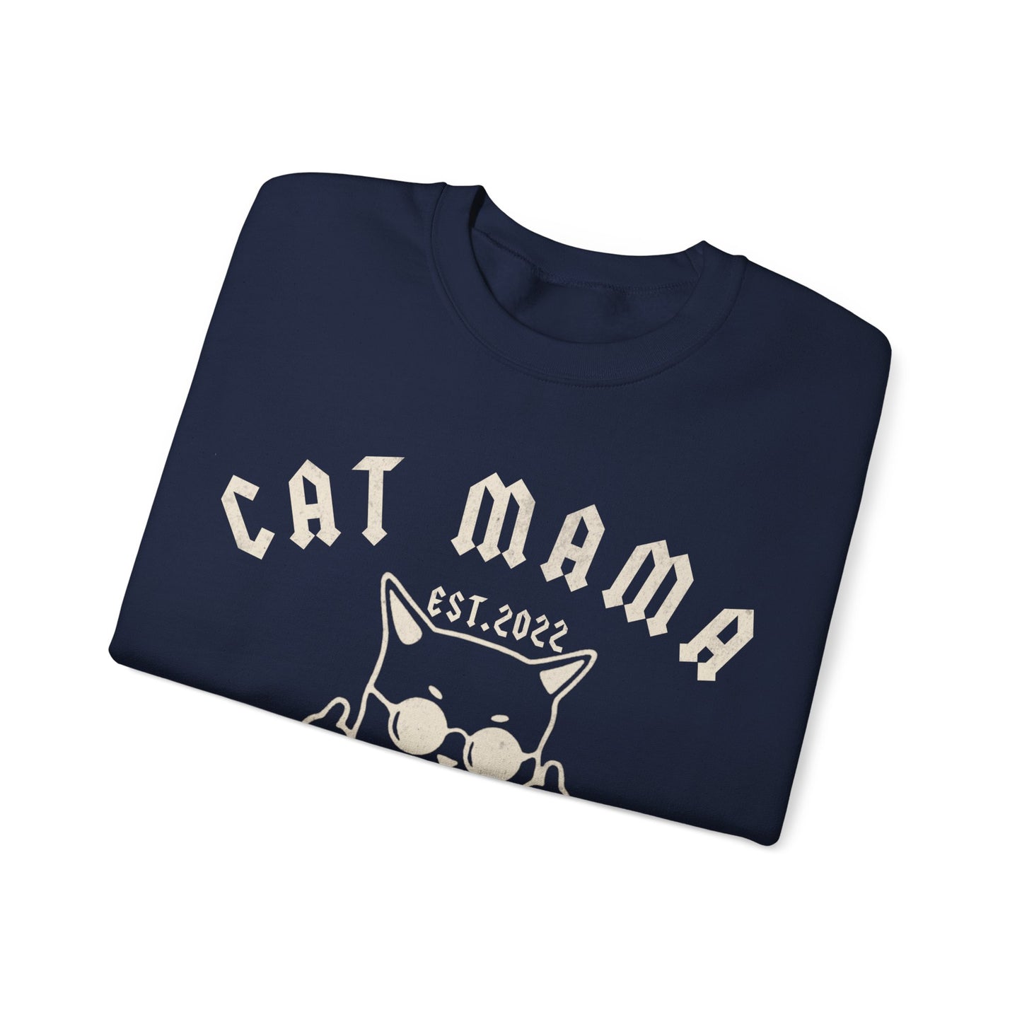 Custom Retro Cat Mom Sweatshirt, Personalized Retro Cat Mom Sweatshirt, Custom Cat Sweatshirt, Cat Lovers Sweatshirt, S1255