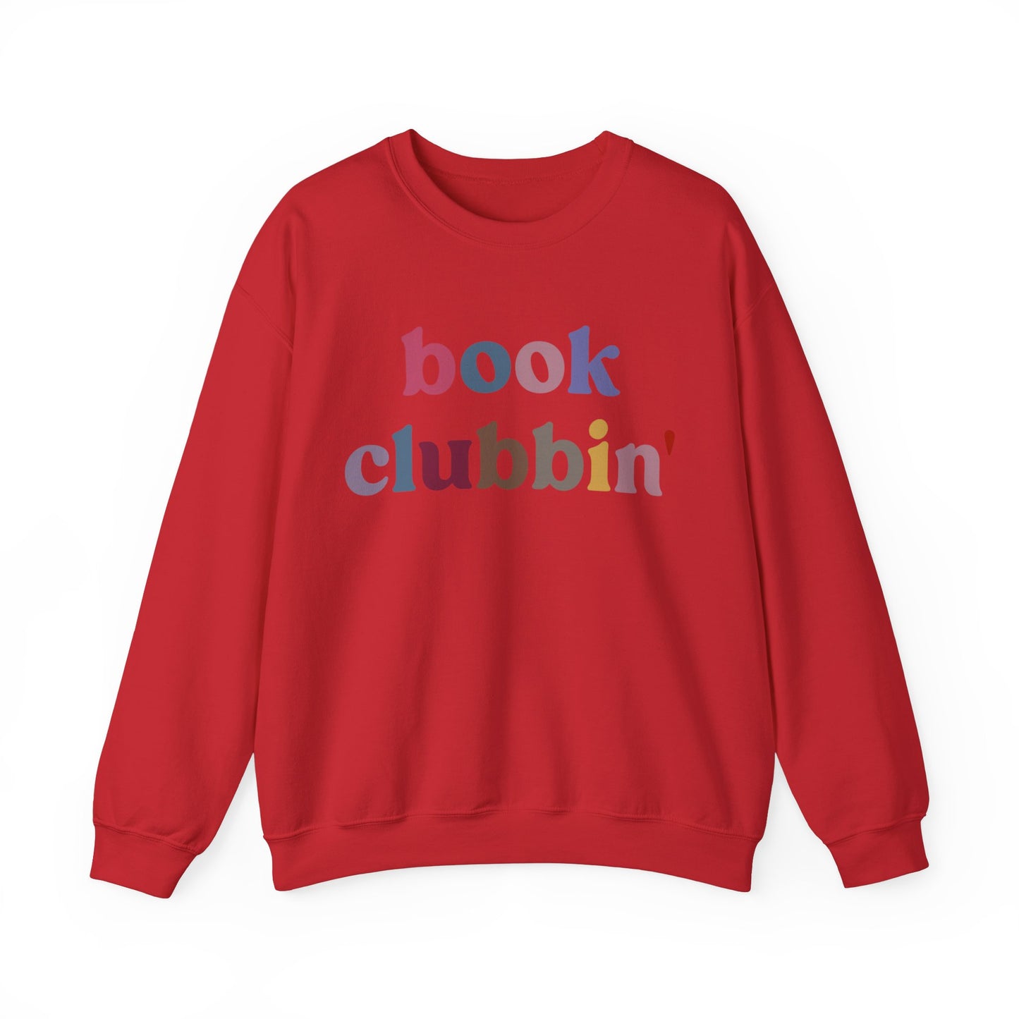 Book Clubbin' Sweatshirt, Librarian Sweatshirt for Bibliophile, Book Lovers Club Sweatshirt, Book Nerd Sweatshirt Bookworm Sweatshirt, S1172
