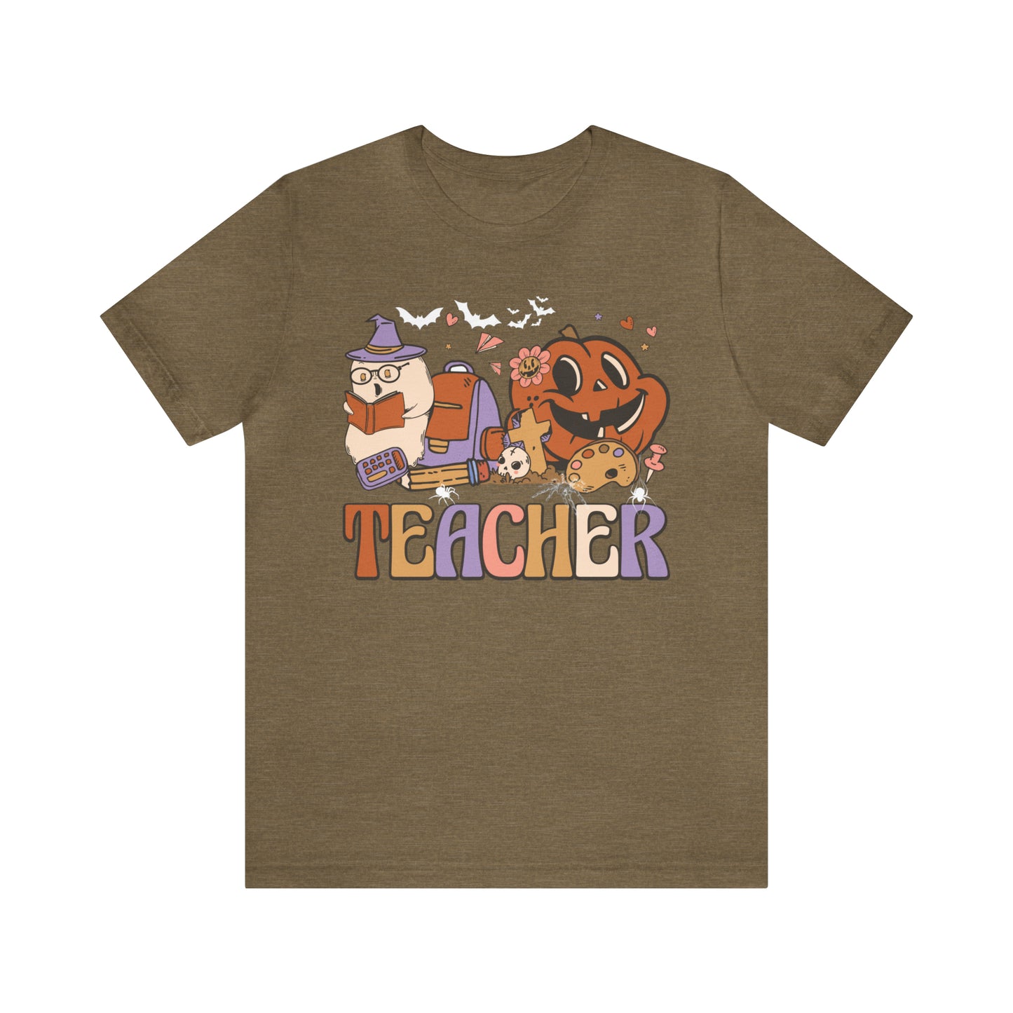 Teacher Shirt, Trick Or Teach Shirt, Spooky Teacher, Teacher Halloween Shirt, Teaching My Boos, Fall Teacher Shirt, T677