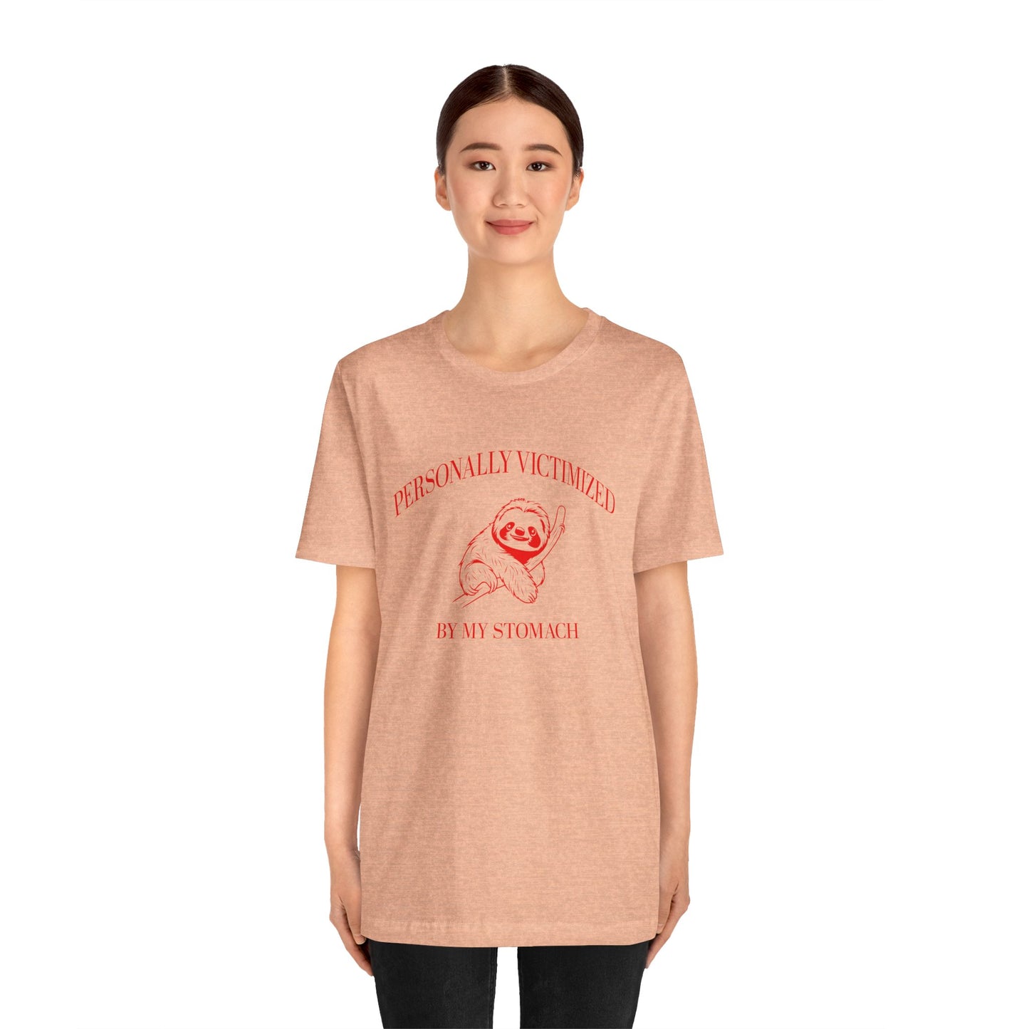 Personally Victimized By My Stomach Shirt, Funny Shirt for Women, Gift for Mom, Funny Tummy Hurts Shirt, Chronic Illness Shirt, T1579