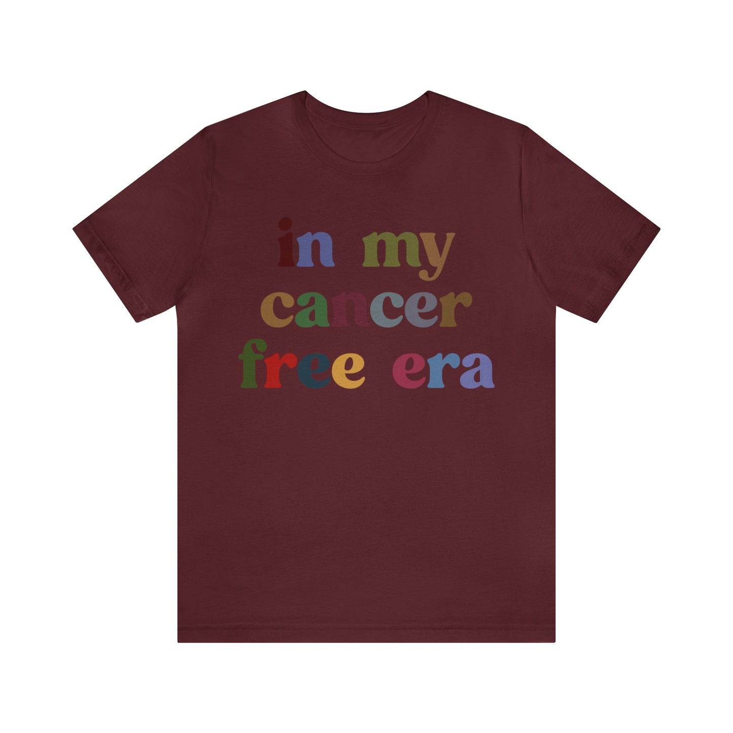 In My Cancer Free Era Shirt, Breast Cancer Awareness Shirt, Beat the Cancer Shirt, Cancer Survivor Shirt, Cancer Fighting Shirt, T1409