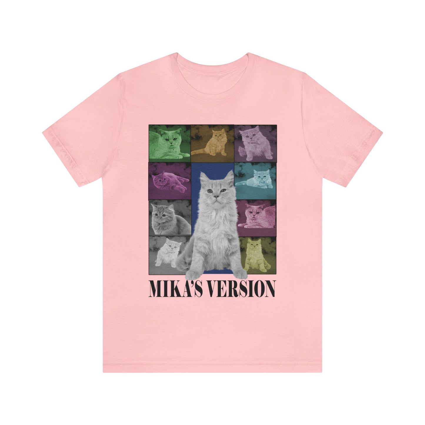 Custom Eras Tour Cat's Version shirt, Custom Dog Cat Shirt, Custom Pet Portrait Shirt, T1341