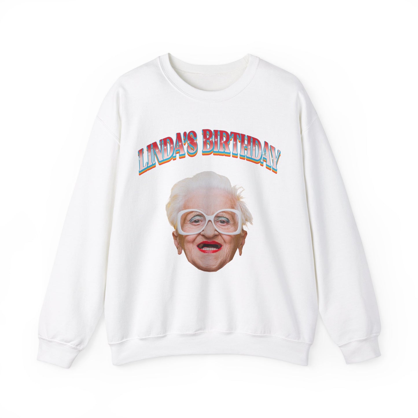 Custom Face Birthday Sweatshirts, Funny Birthday Matching Sweatshirts, Birthday Photo Sweatshirts, Birthday Party Group Sweatshirts, S1650