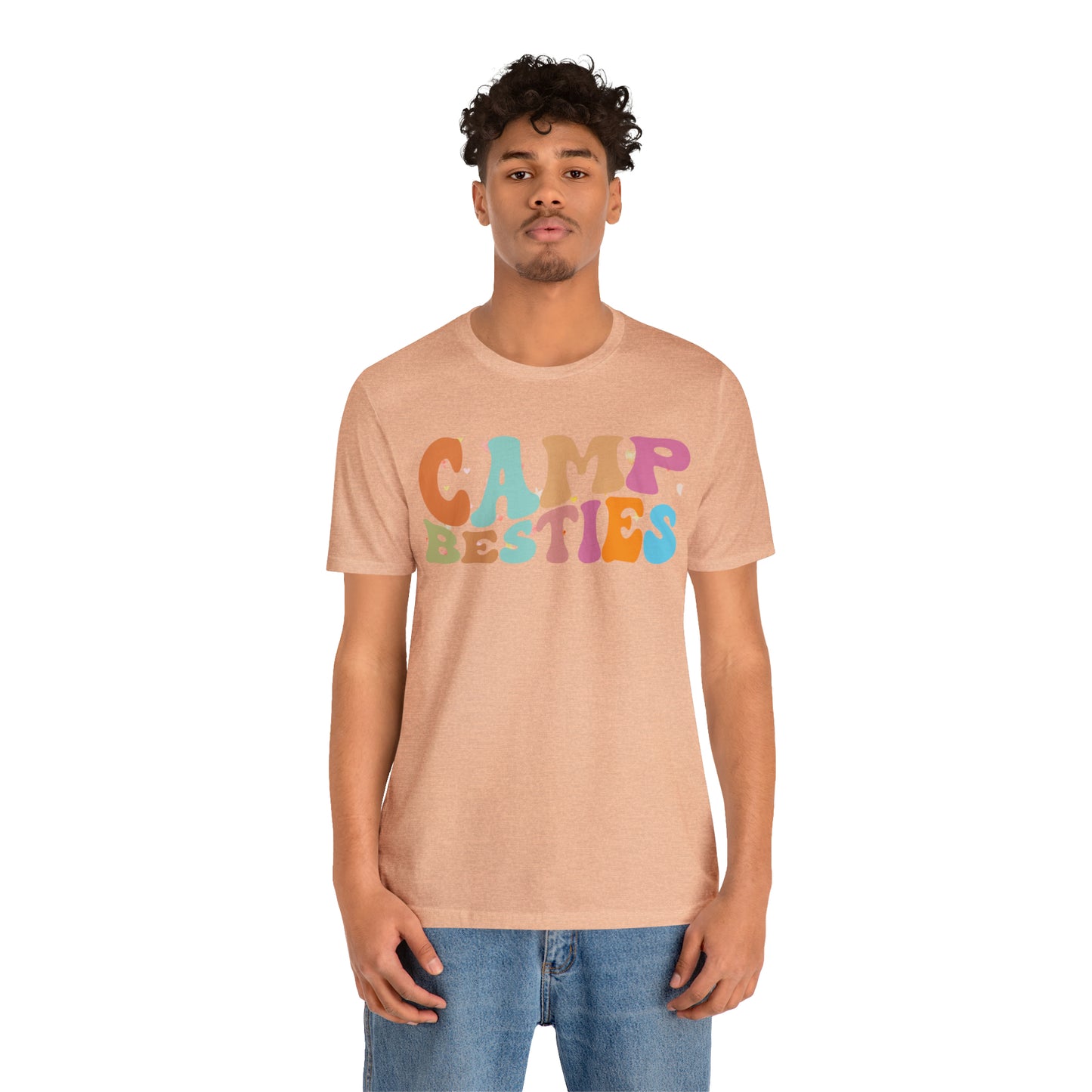 Best Friend Shirt, Gift for Best Friend, Camp Besties Shirt, BFF Shirt, Matching Besties Shirt, Retro Friend Shirt, T482