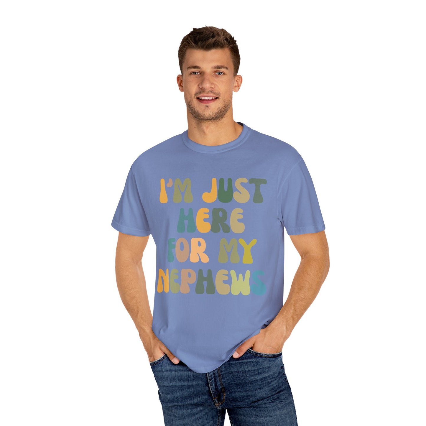 I'm Just Here for My Nephews Shirt, Gift for Cool Aunt, New Auntie Shirt, Best Aunt Shirt, Funny Aunt Shirt, Favorite Aunt Shirt, CC1012