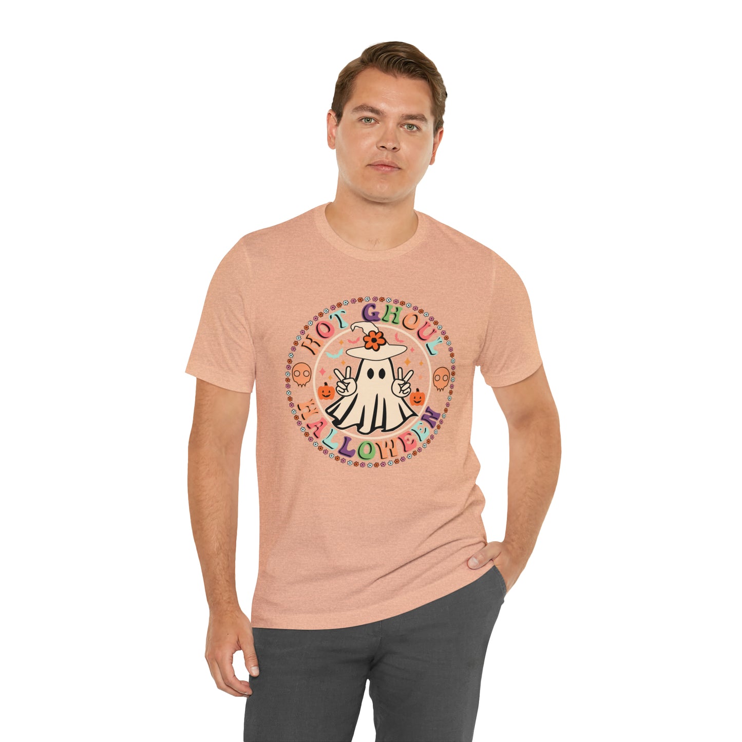 Lets Go Ghouls Shirt, Spooky Season Tee, Retro Halloween Cowgirl Shirt, Cowgirl Halloween Shirt, Vintage Ghost Shirt, T765