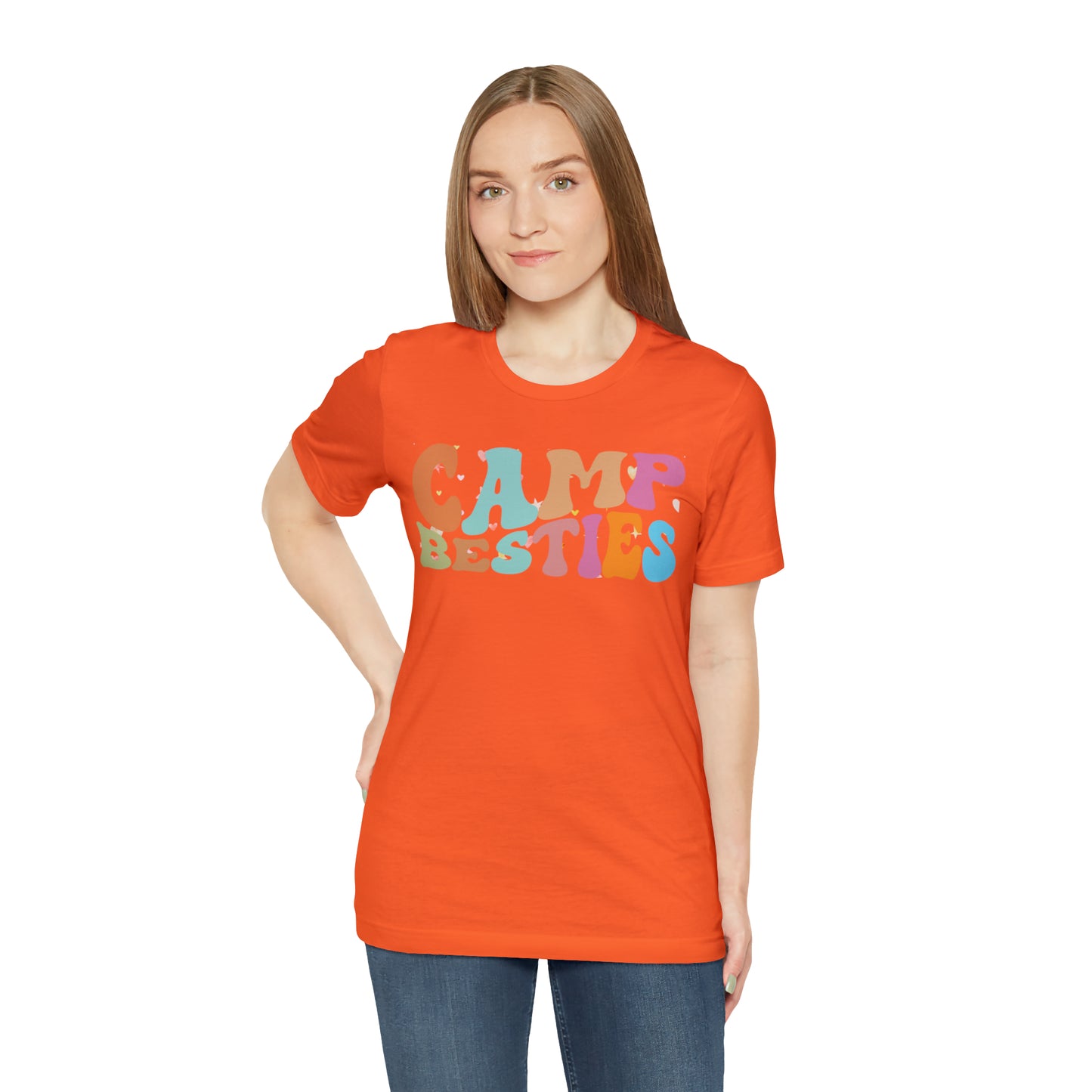 Best Friend Shirt, Gift for Best Friend, Camp Besties Shirt, BFF Shirt, Matching Besties Shirt, Retro Friend Shirt, T482