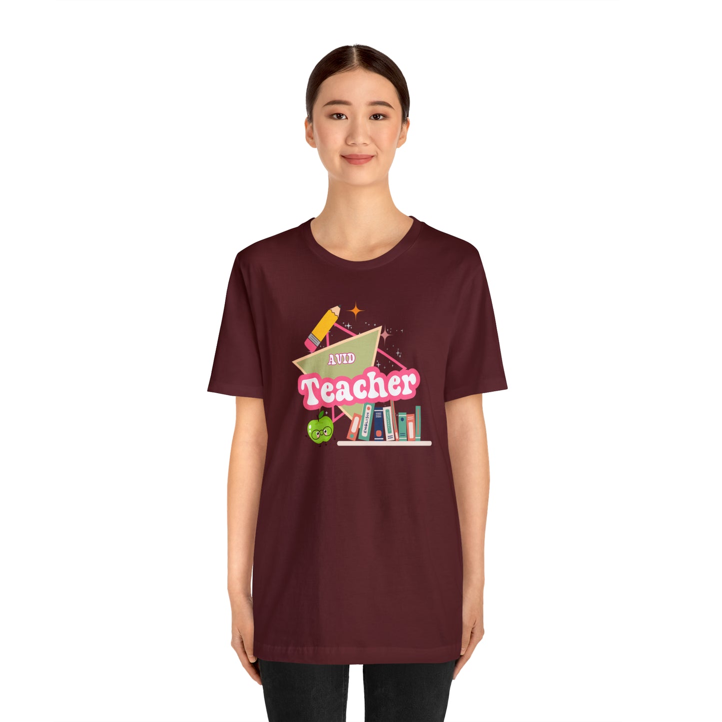 AVID shirt, 90s shirt, 90s teacher shirt, colorful school secretary shirt, colorful school shirt, T545