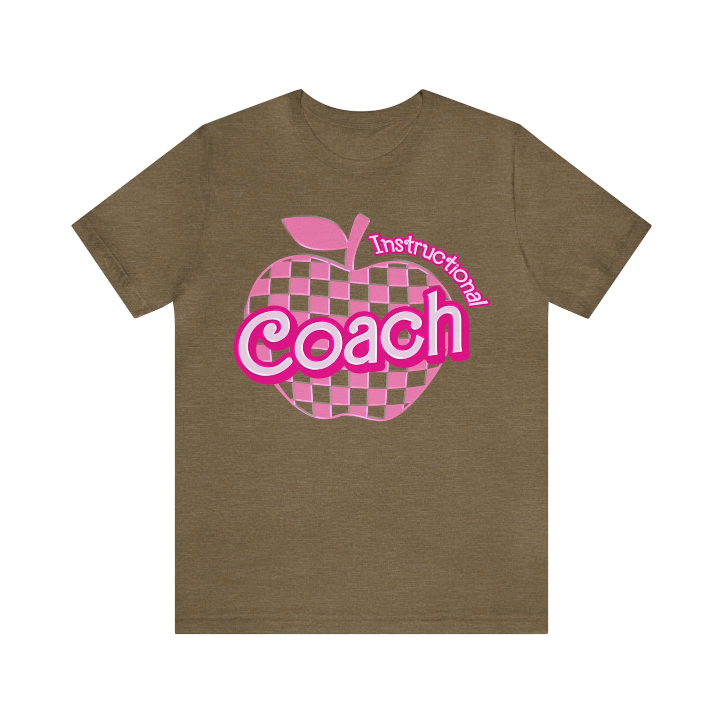 Instructional Coach shirt, Pink Sport Coach Shirt, Colorful Coaching shirt, 90s Cheer Coach shirt, Back To School Shirt, Teacher Gift, T819