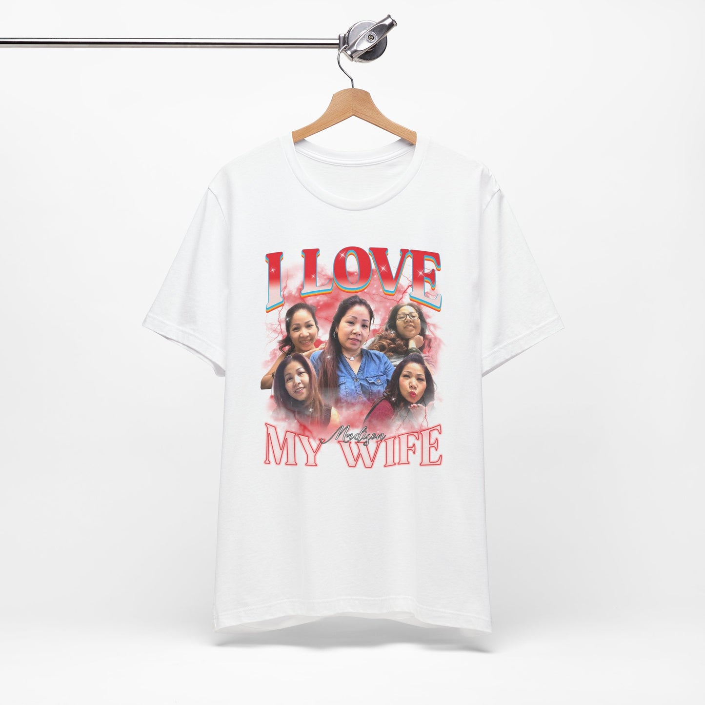 I Love My Wife T-Shirt – Romantic Anniversary Gift for Husband