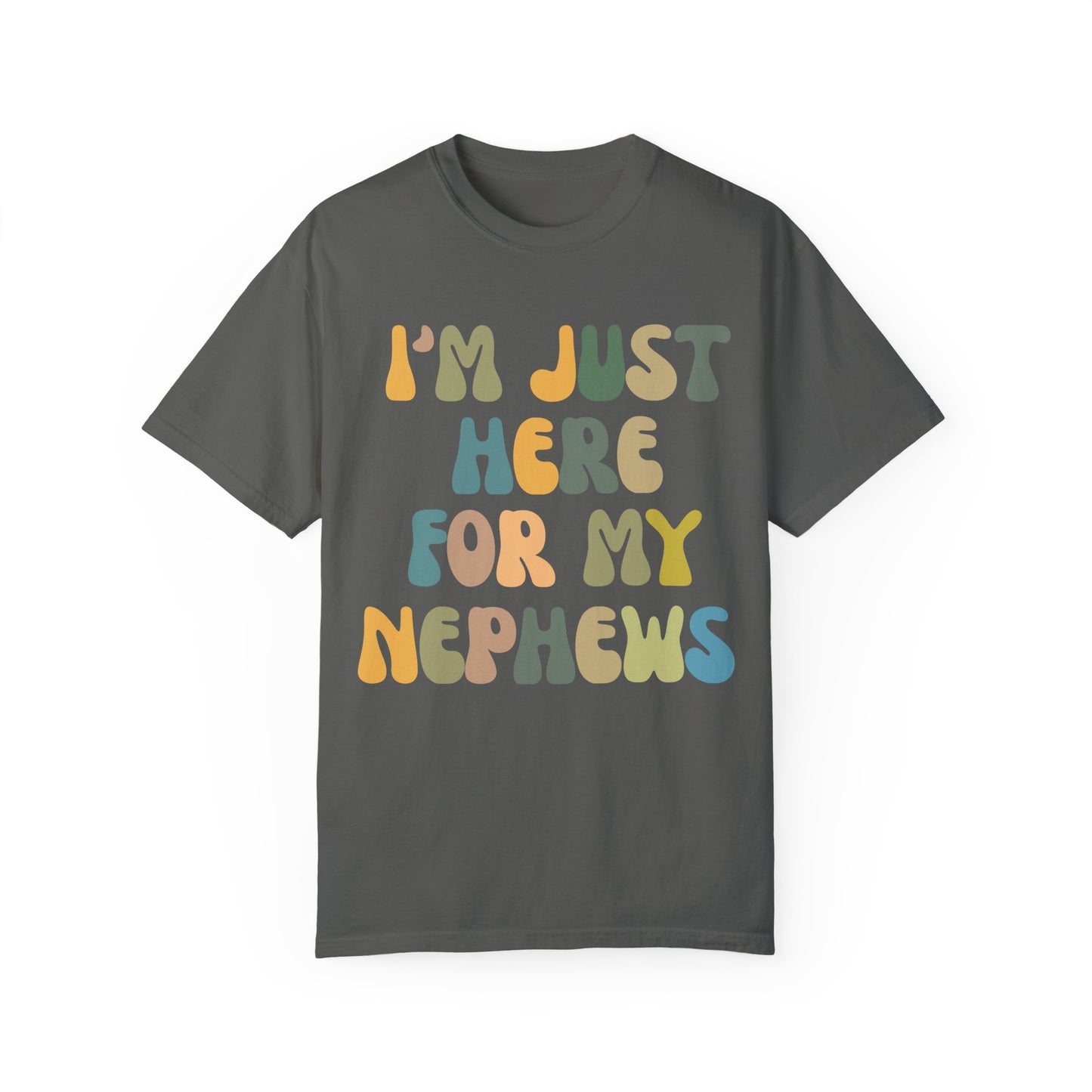 I'm Just Here for My Nephews Shirt, Gift for Cool Aunt, New Auntie Shirt, Best Aunt Shirt, Funny Aunt Shirt, Favorite Aunt Shirt, CC1012