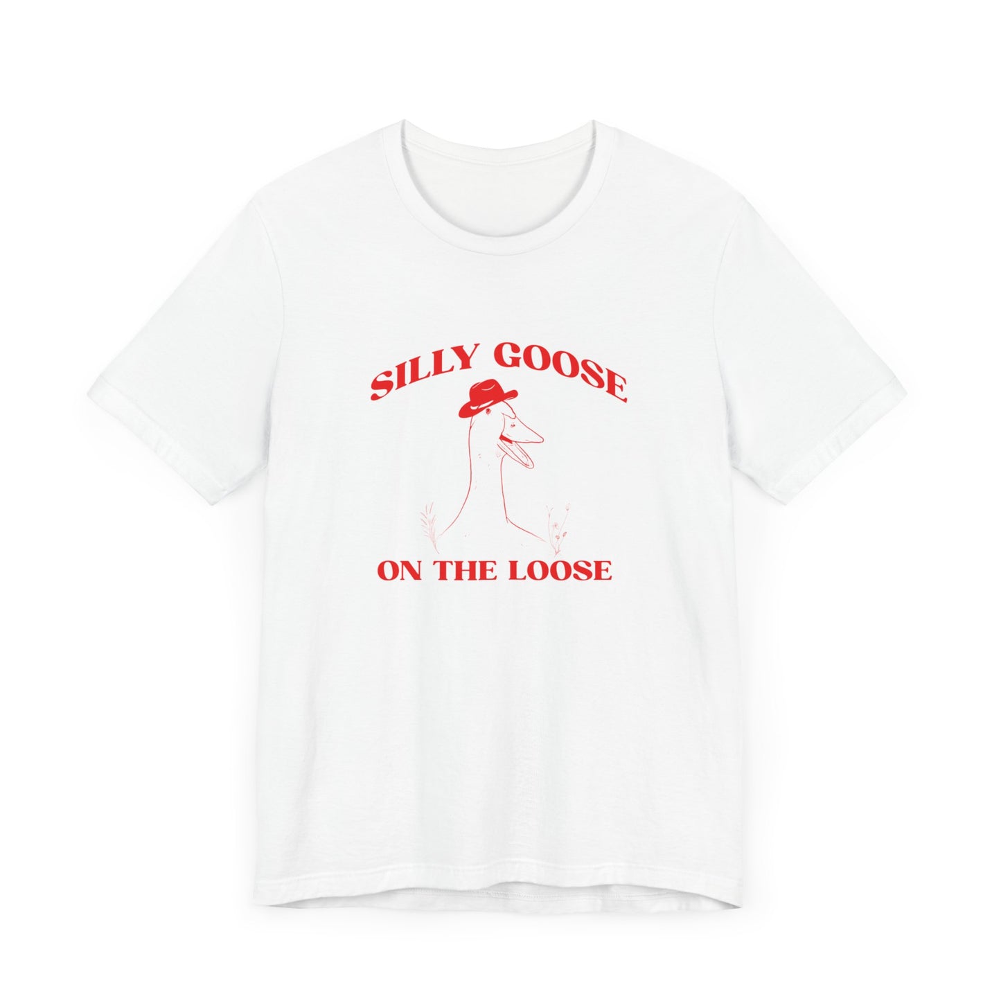 Silly Goose On The Loose Shirt, Funny Gift For Her, Silly Goose Club Shirt Silly Joke Shirt, Funny Goose Shirt Funny University Shirt, T1643