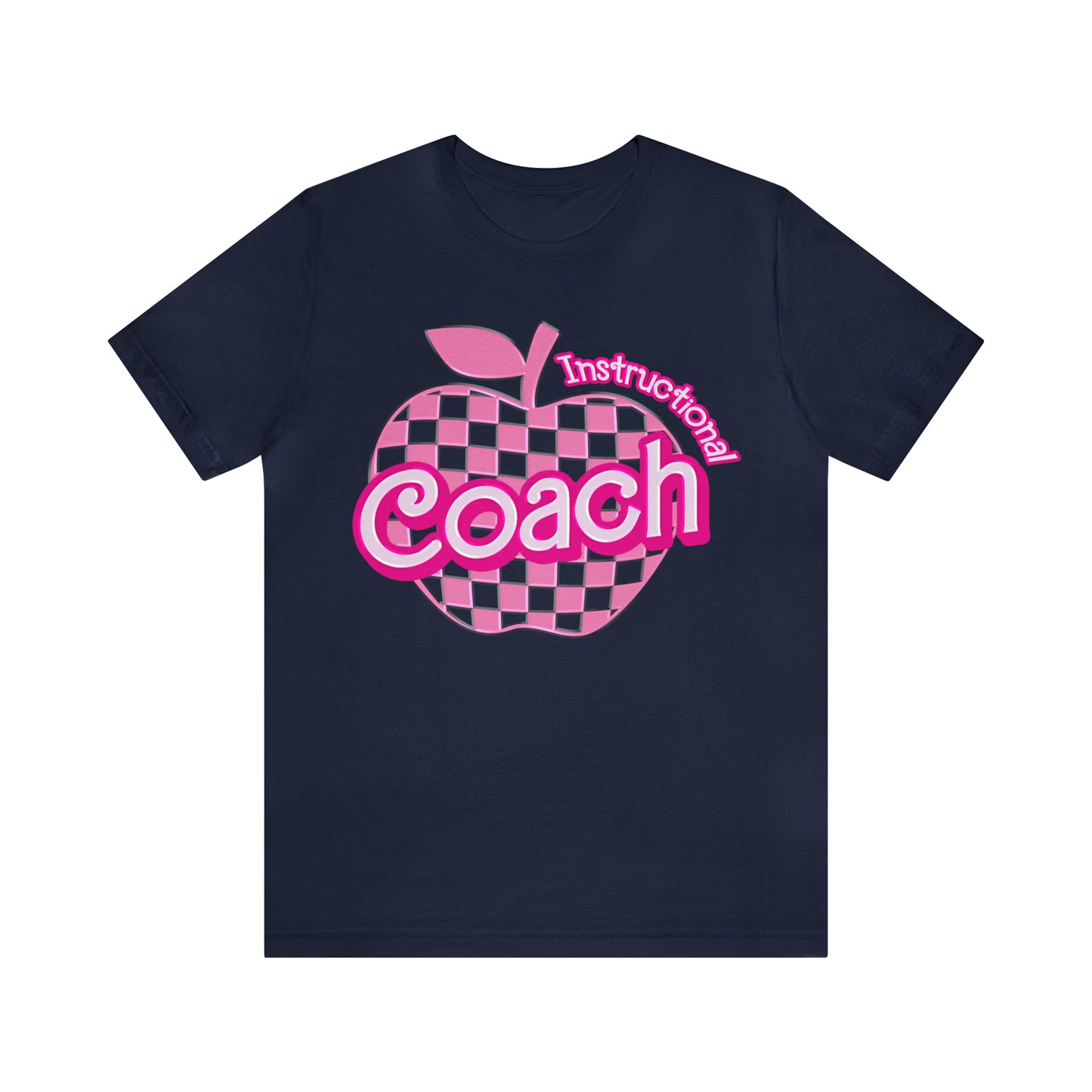Instructional Coach shirt, Pink Sport Coach Shirt, Colorful Coaching shirt, 90s Cheer Coach shirt, Back To School Shirt, Teacher Gift, T819