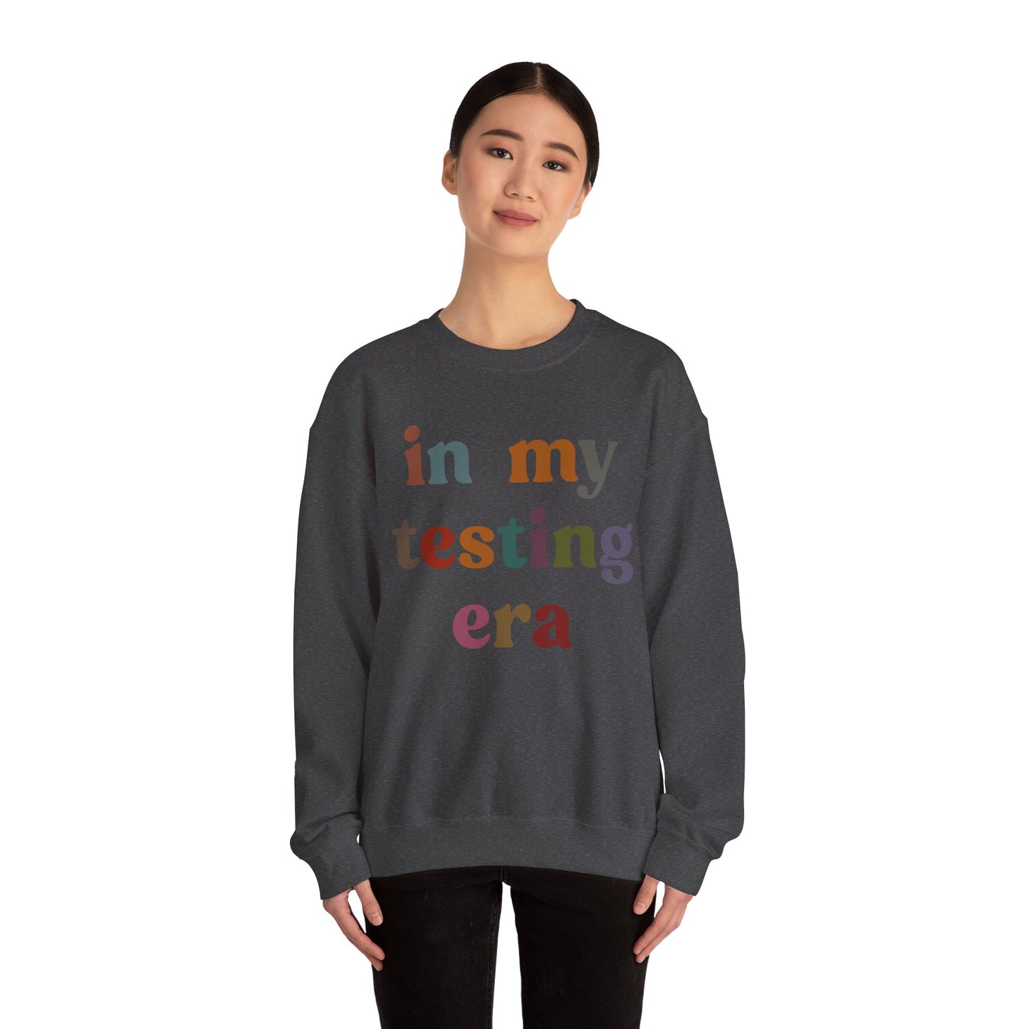In My Testing Era Sweatshirt, Exam Day Sweatshirt, Funny Teacher Sweatshirt, Teacher Appreciation Gift, Gift for Best Teachers, S1304