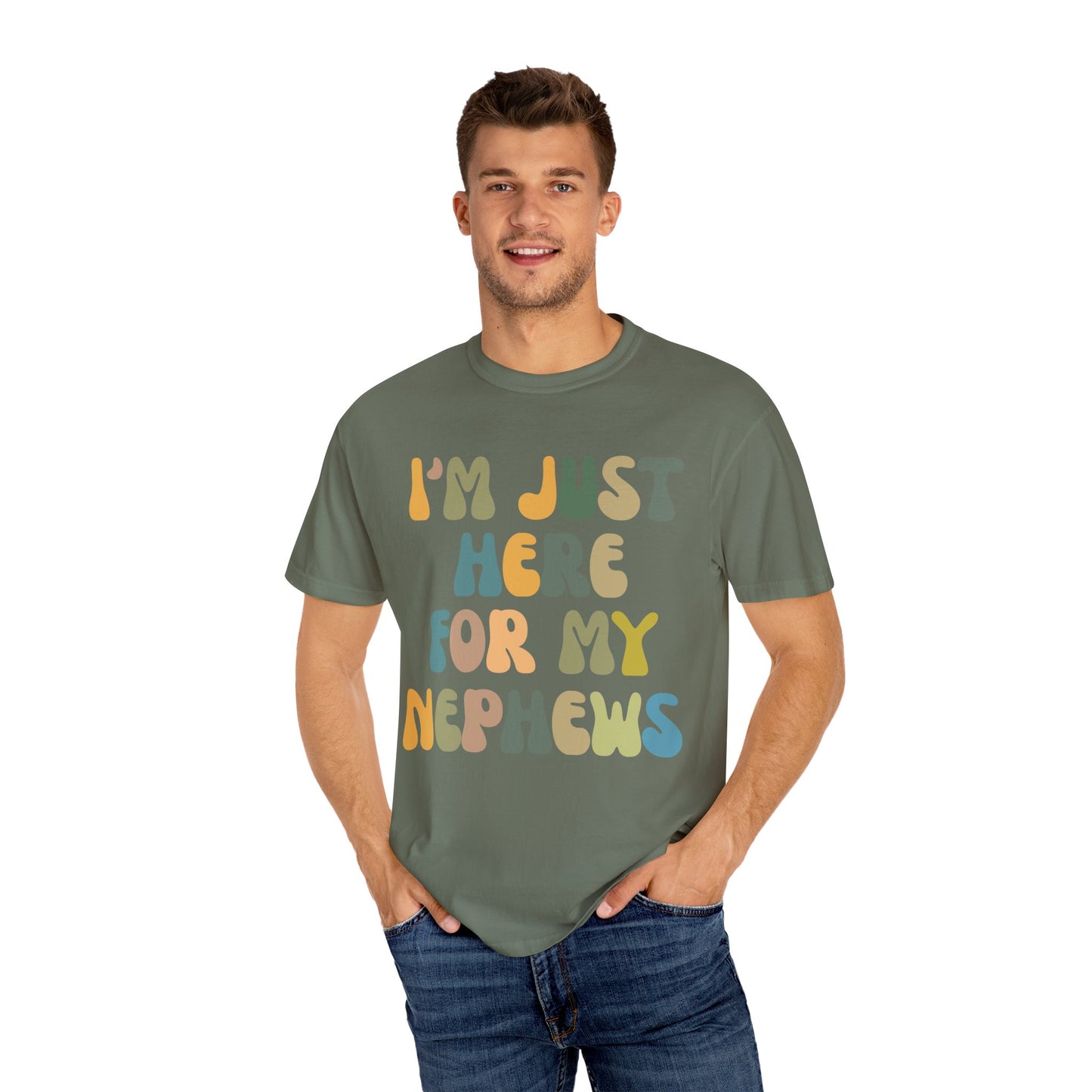I'm Just Here for My Nephews Shirt, Gift for Cool Aunt, New Auntie Shirt, Best Aunt Shirt, Funny Aunt Shirt, Favorite Aunt Shirt, CC1012