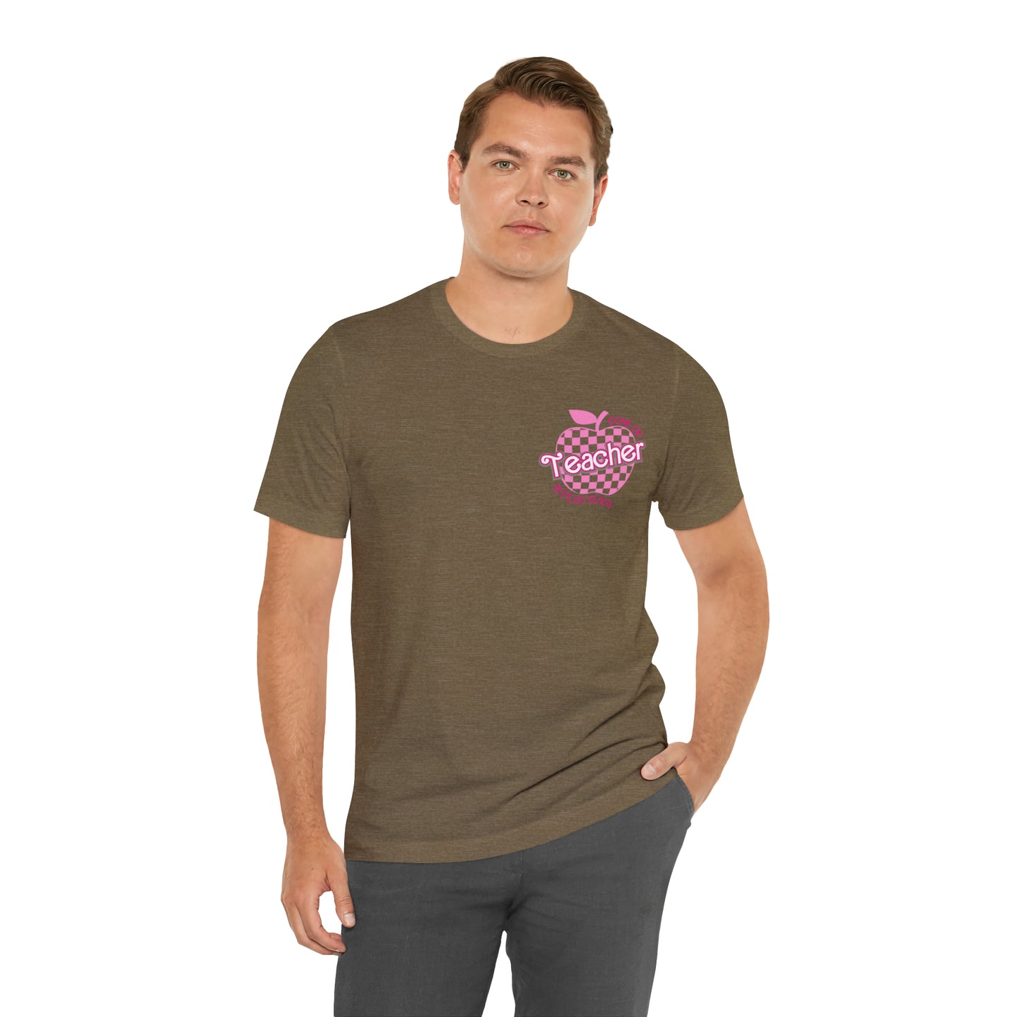 Come On Let's Go Teach Teacher Shirt, Trendy Teacher shirt, Retro Back to school, Teacher Appreciation Checkered Teacher Tee, T725