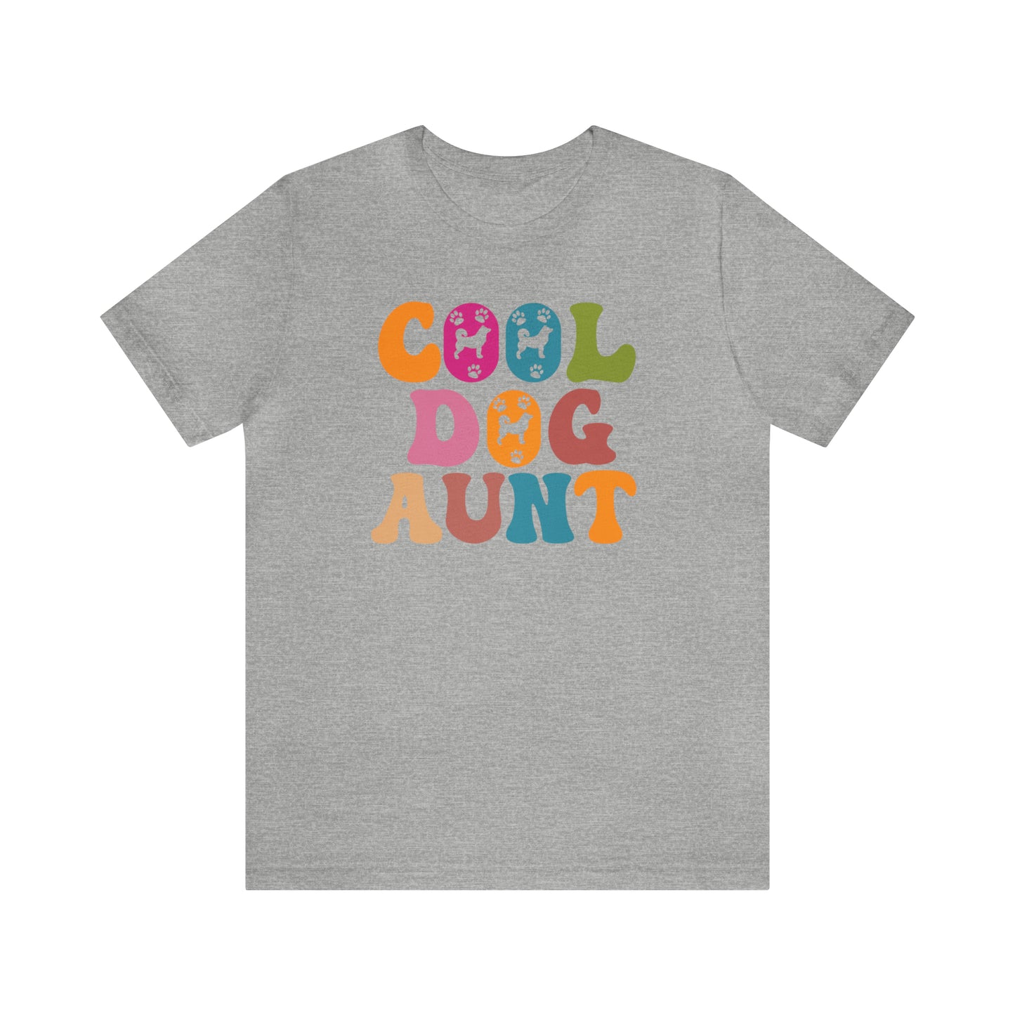 Cool Dog Aunt Shirt for Women, Dog Aunt Gift for Animal Lover, Dog Auntie Tee for Aunt, Funny Dog Lover Tee, T569