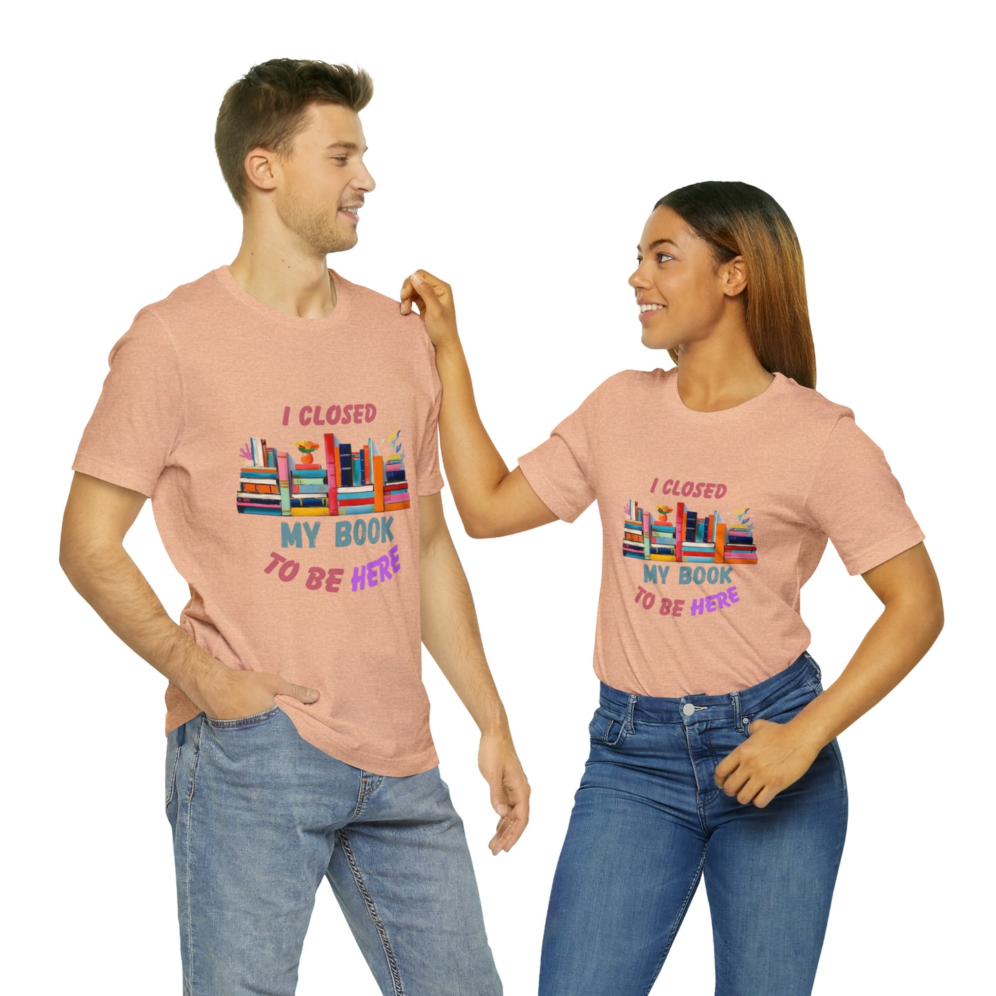 I closed my book to be here shirt, books and coffee shirt, T156