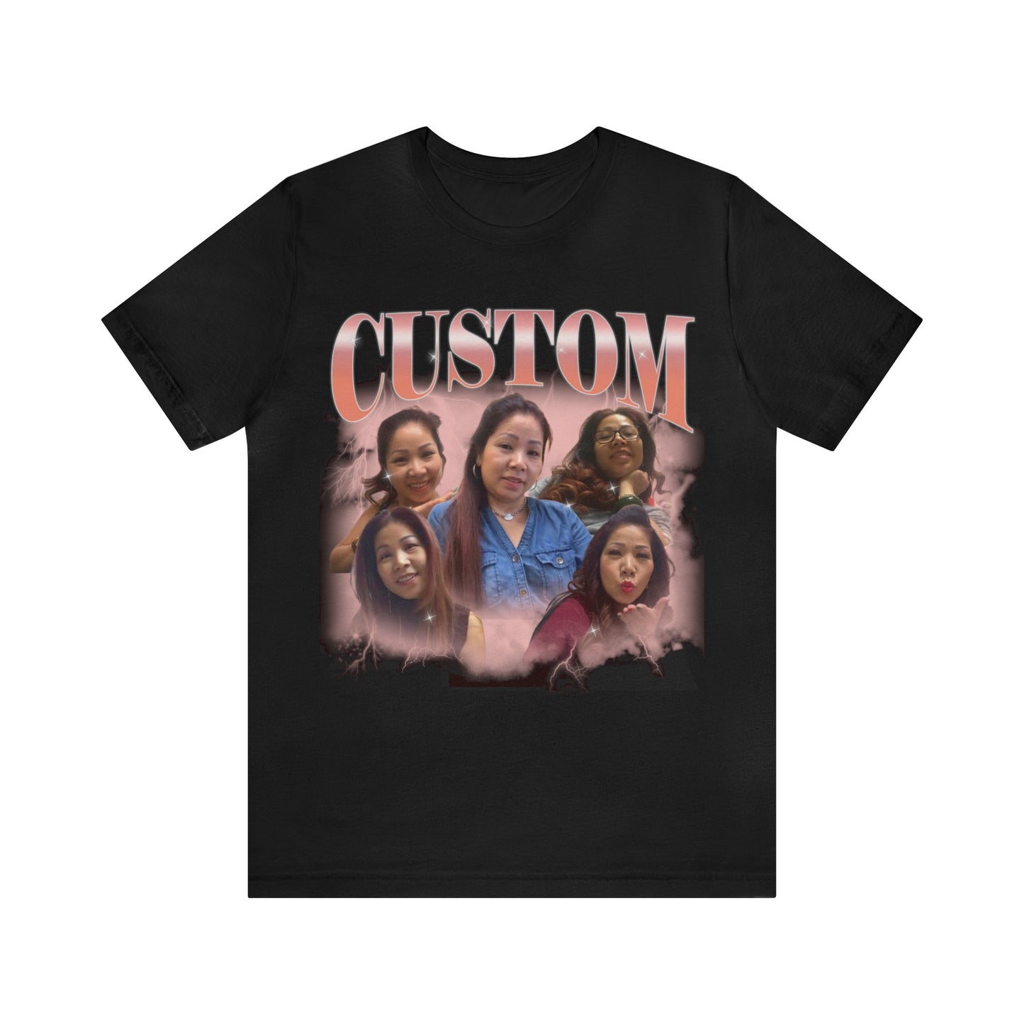 Custom Your Own Bootleg Tee, Retro Custom Bootleg Rap Tee, Custom Your Photo, Insert Your Design, Vintage Graphic 90s Tshirt, T1389