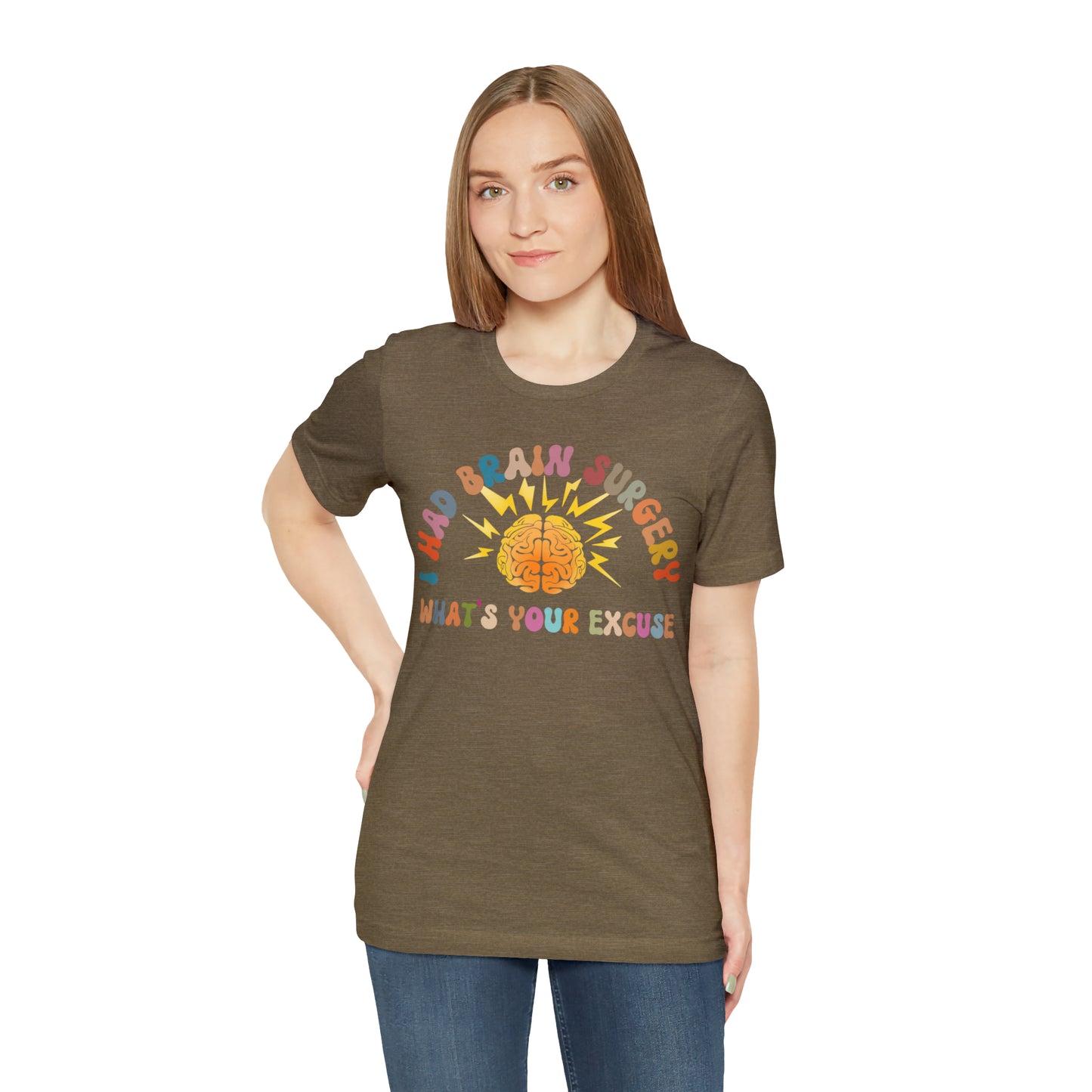 Brain Surgery Shirt, I Had Brain Surgery What's your Excuse, Cancer Awareness Shirt, Brain Cancer Support, T448