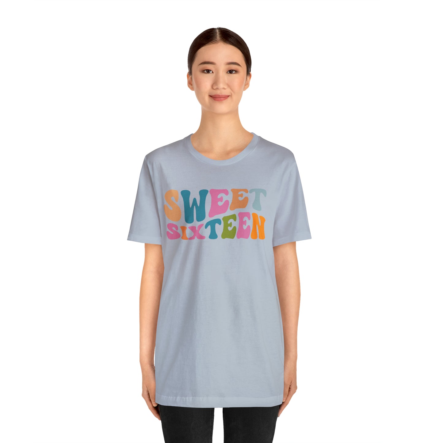 Sixteenth Birthday Gift, Sweet Sixteen Shirt for 16th Birthday Party, Cute Sweet 16 Gift for 16th Birthday TShirt for Daughter, T476