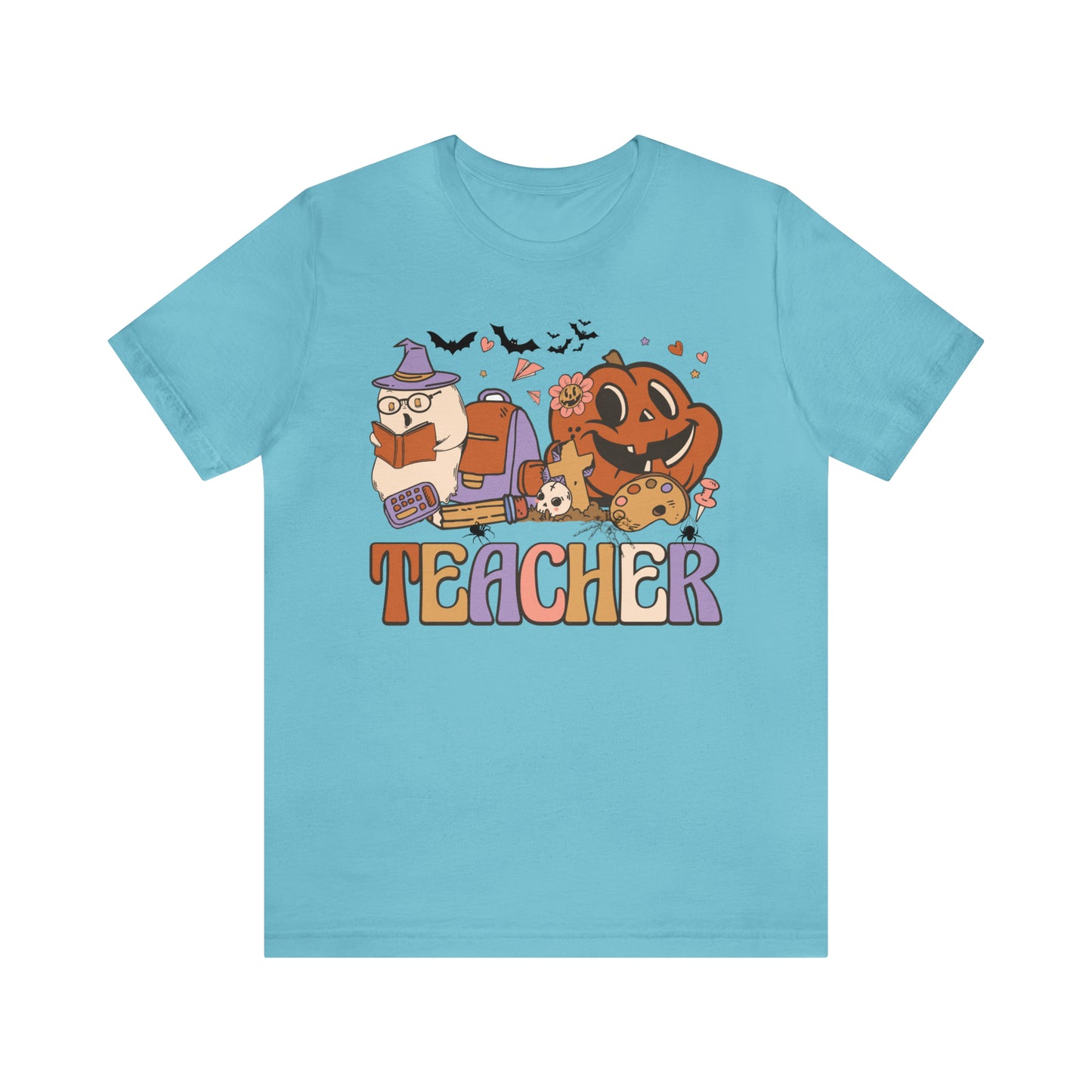 Teacher Shirt, Trick Or Teach Shirt, Spooky Teacher, Teacher Halloween Shirt, Teaching My Boos, Fall Teacher Shirt, T677