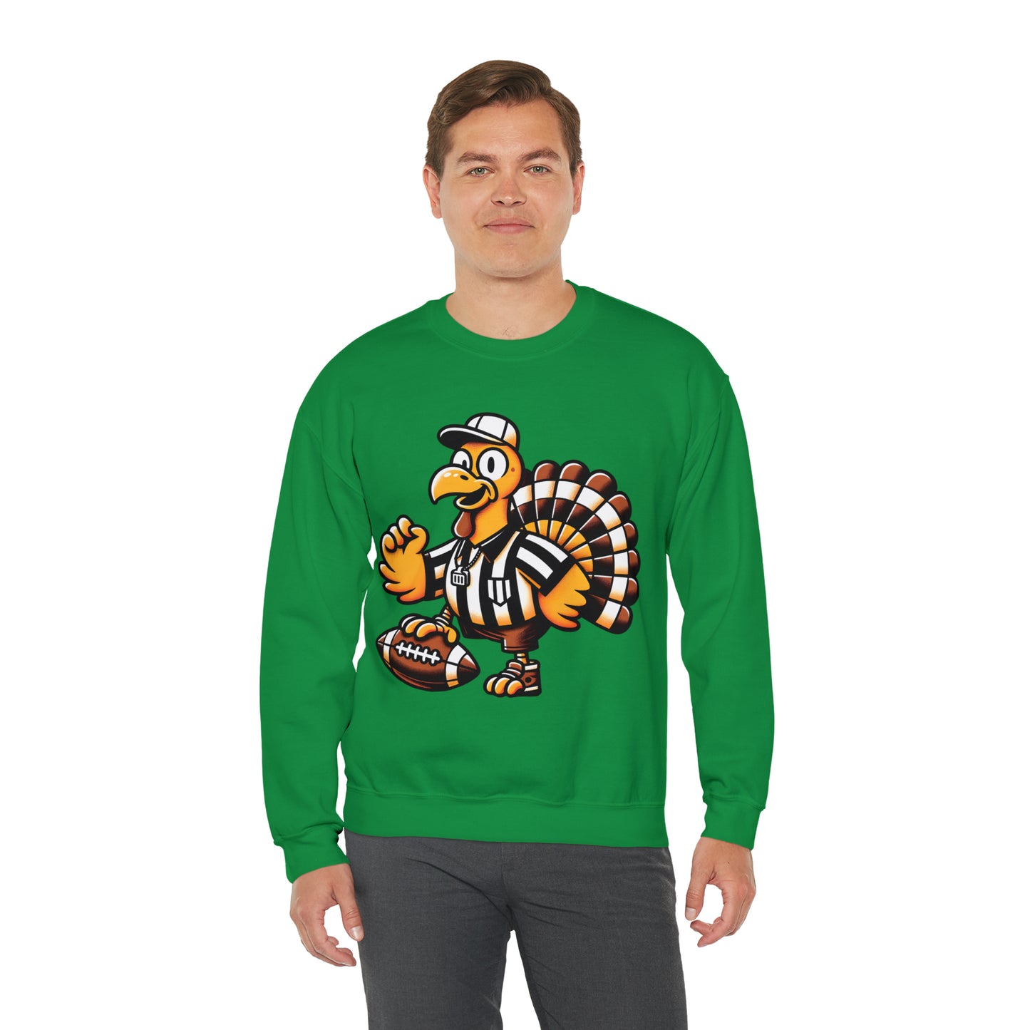 Turkey and Touchdowns Sweatshirt, Thanksgiving Football Sweatshirt, Turkey Football Sweatshirt, Football Shirt, Football Lover, SW859