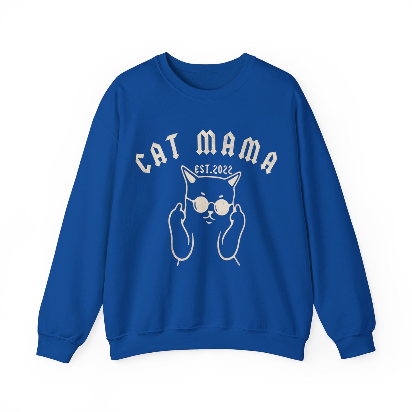Custom Retro Cat Mom Sweatshirt, Personalized Retro Cat Mom Sweatshirt, Custom Cat Sweatshirt, Cat Lovers Sweatshirt, S1255