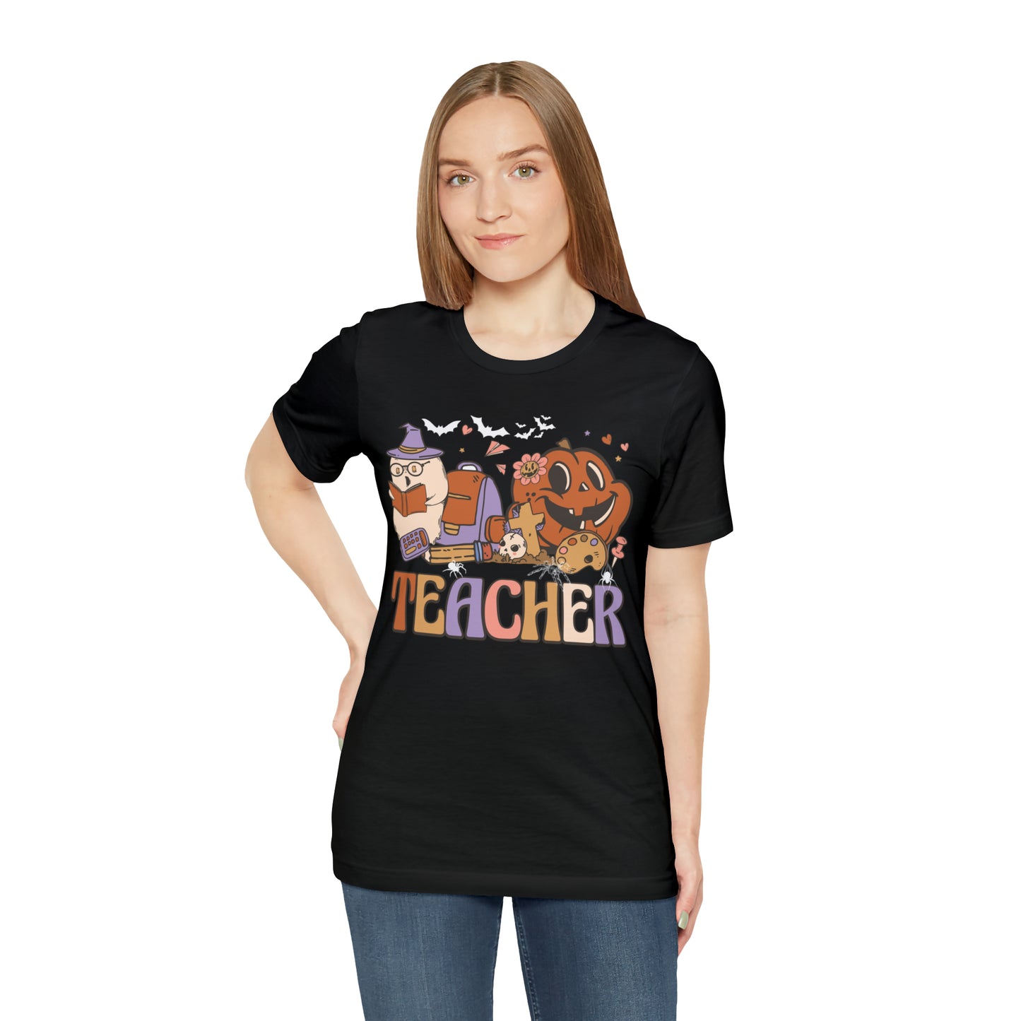 Teacher Shirt, Trick Or Teach Shirt, Spooky Teacher, Teacher Halloween Shirt, Teaching My Boos, Fall Teacher Shirt, T677