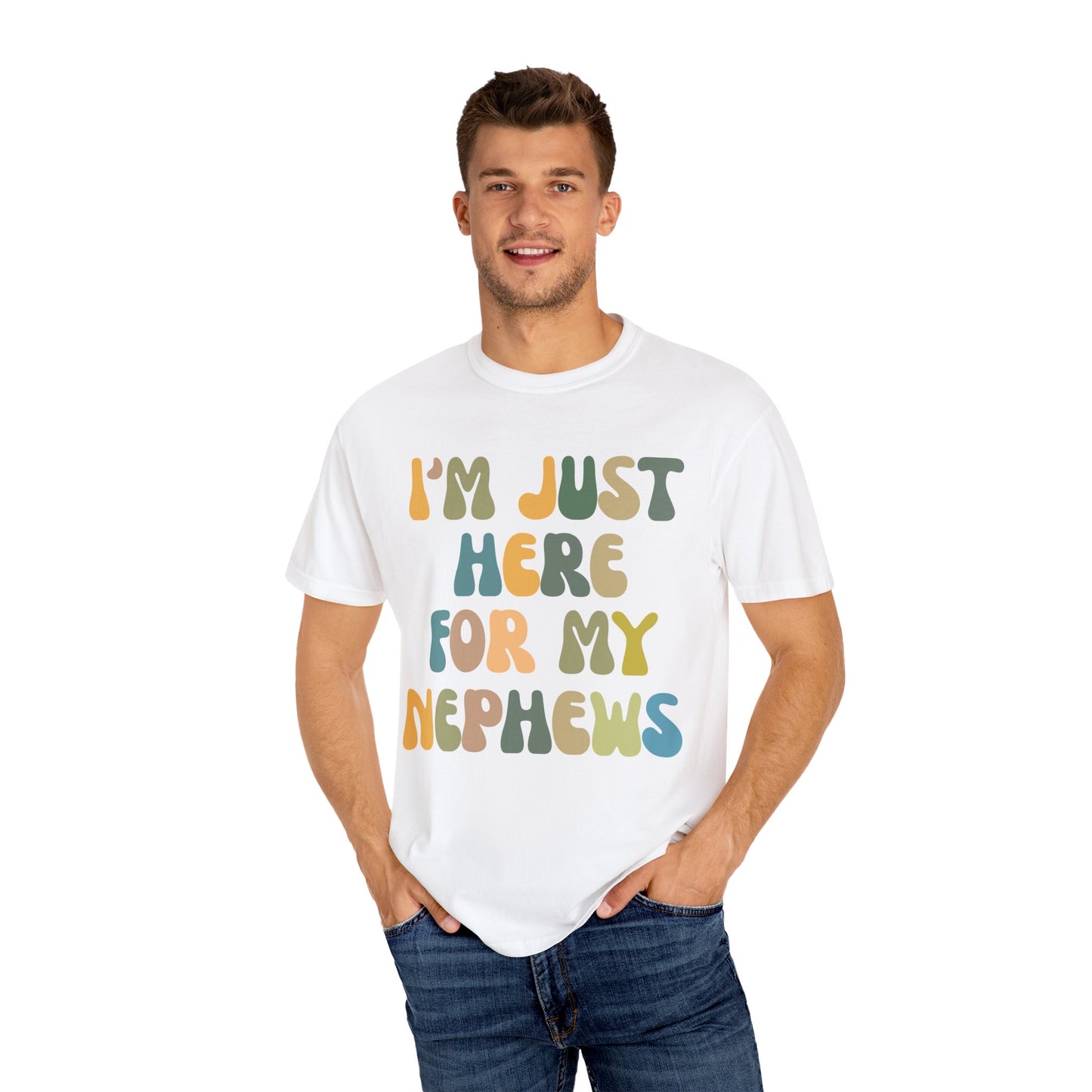 I'm Just Here for My Nephews Shirt, Gift for Cool Aunt, New Auntie Shirt, Best Aunt Shirt, Funny Aunt Shirt, Favorite Aunt Shirt, CC1012