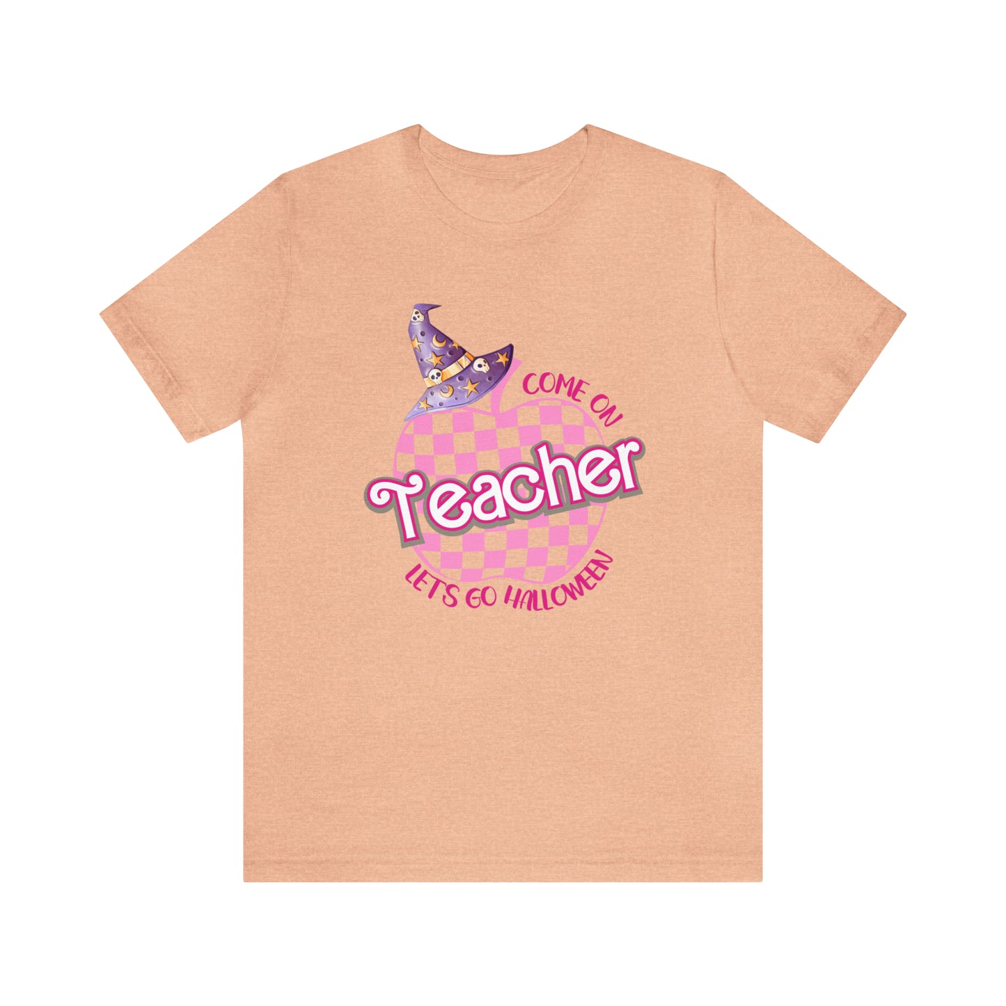 Come On Let's Go Halloween Shirt, Trendy Teacher shirt, Retro Back to school, Teacher Halloween gift shirt , T726