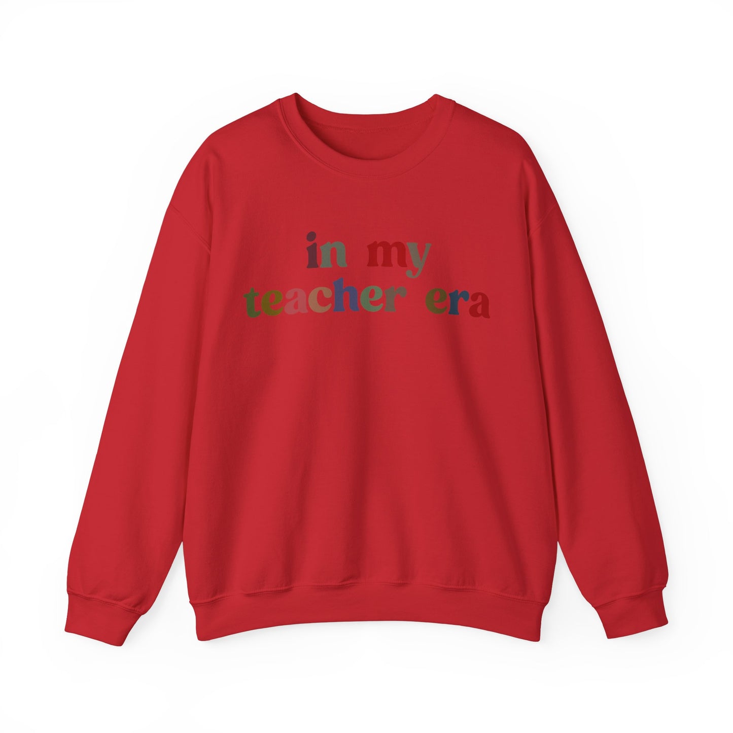 In My Teacher Era Sweatshirt, New Teacher Sweatshirt, Future Teacher Sweatshirt, Funny Teacher Sweatshirt, Teacher Month Sweatshirt, S1352