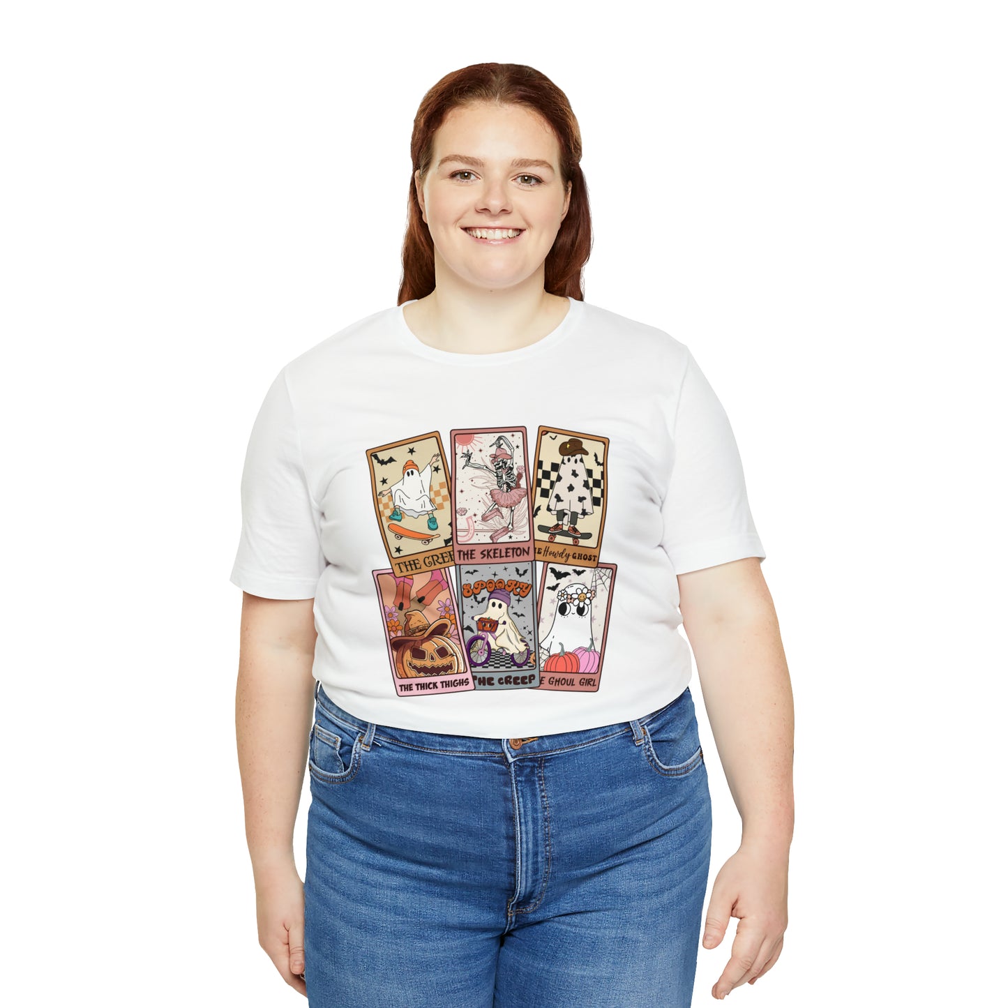 The Tarot Card Shirt, Skeleton Tarot Card Shirt, Tarot Card Lover Shirt, Skull Tarot Card Tee, Retro Halloween shirt, T612