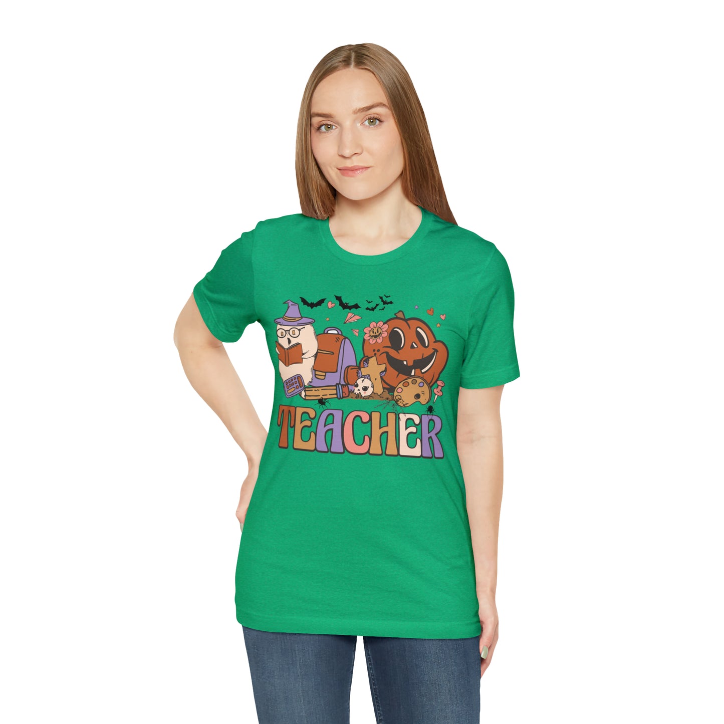 Teacher Shirt, Trick Or Teach Shirt, Spooky Teacher, Teacher Halloween Shirt, Teaching My Boos, Fall Teacher Shirt, T677