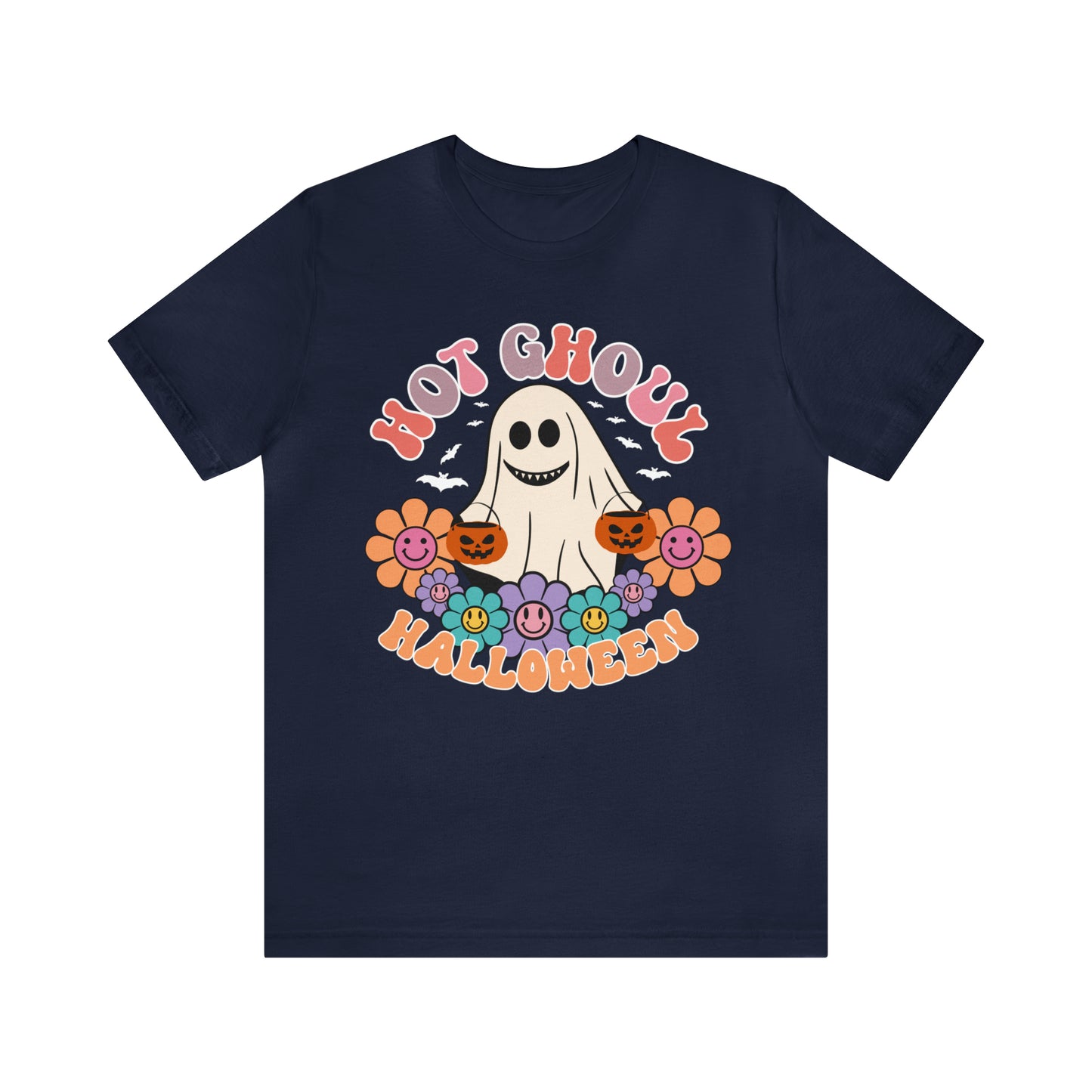 Lets Go Ghouls Shirt, Spooky Season Tee, Retro Halloween Cowgirl Shirt, Cowgirl Halloween Shirt, Vintage Ghost Shirt, T770