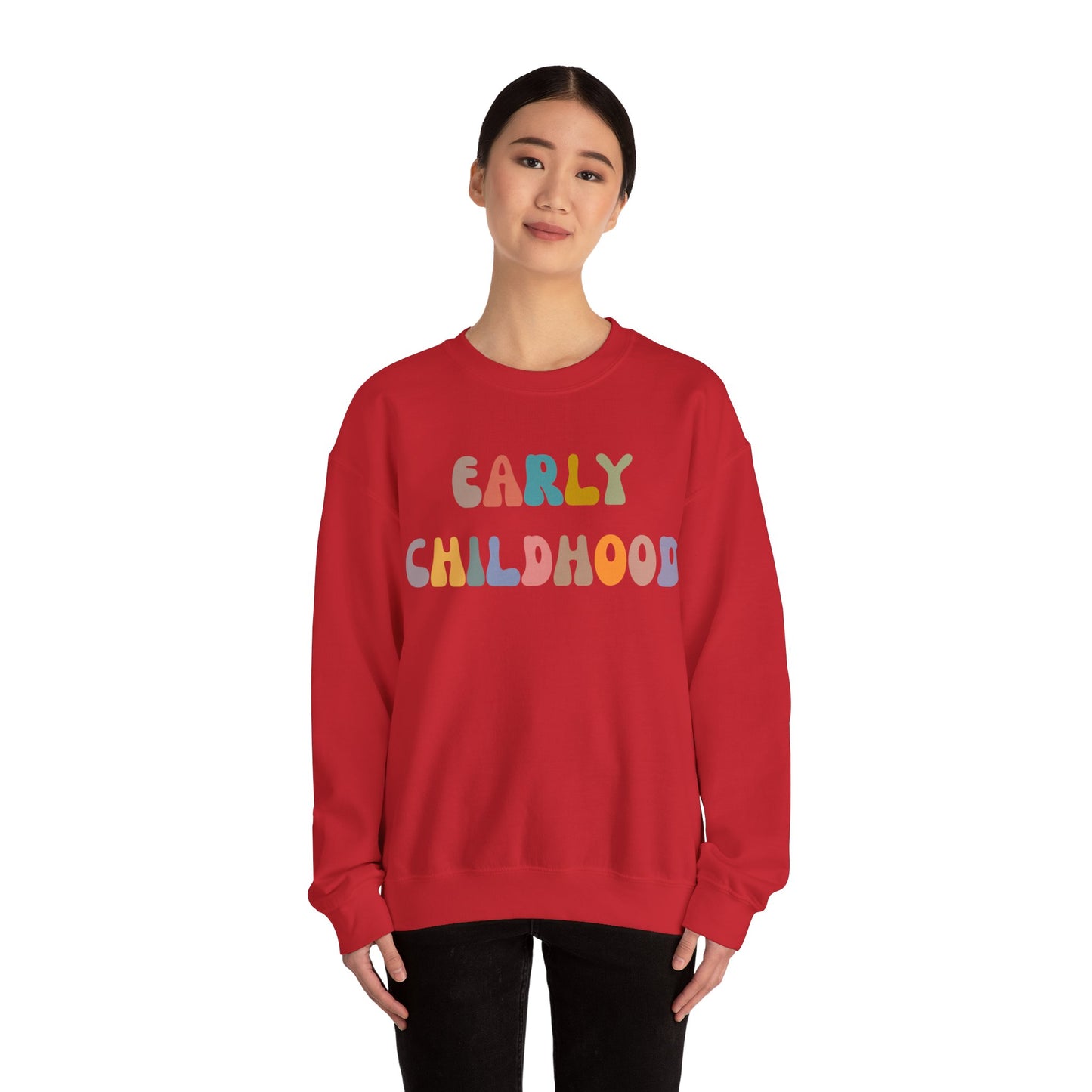 Early Childhood Educator Sweatshirt, Back To School Sweatshirt, Preschool Teacher Sweatshirt, First Day of School Sweatshirt, S1280
