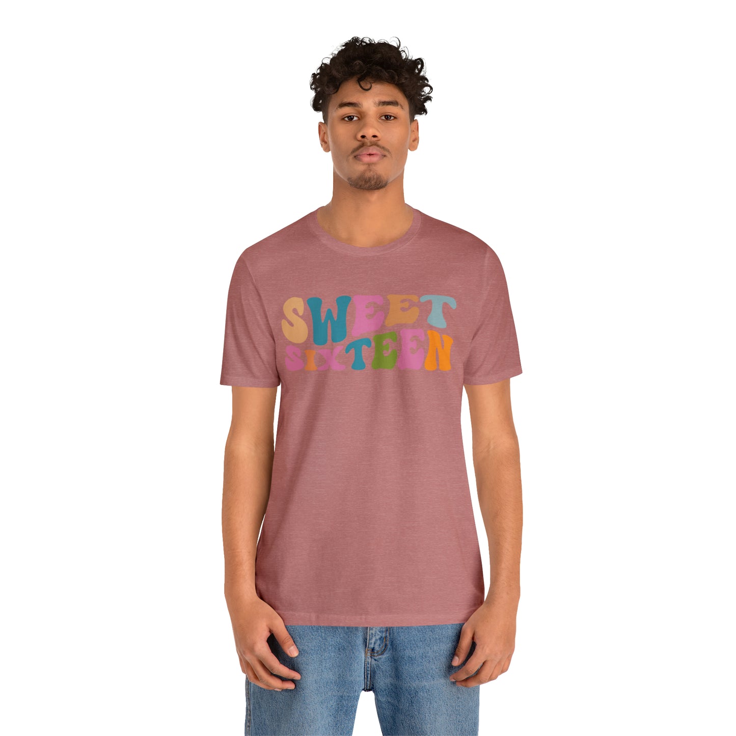 Sixteenth Birthday Gift, Sweet Sixteen Shirt for 16th Birthday Party, Cute Sweet 16 Gift for 16th Birthday TShirt for Daughter, T476