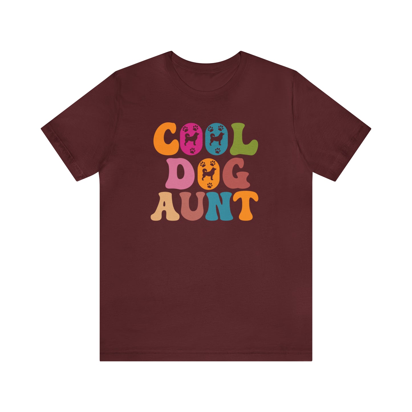 Cool Dog Aunt Shirt for Women, Dog Aunt Gift for Animal Lover, Dog Auntie Tee for Aunt, Funny Dog Lover Tee, T569