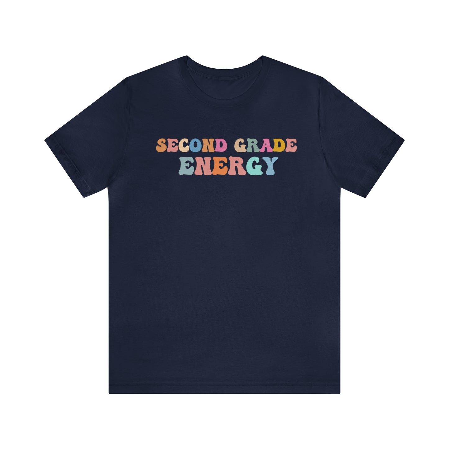 Cute Teacher Shirt, Second Grade Energy Shirt, Shirt for Second Grade, Teacher Appreciation Shirt, Best Teacher Shirt, T494