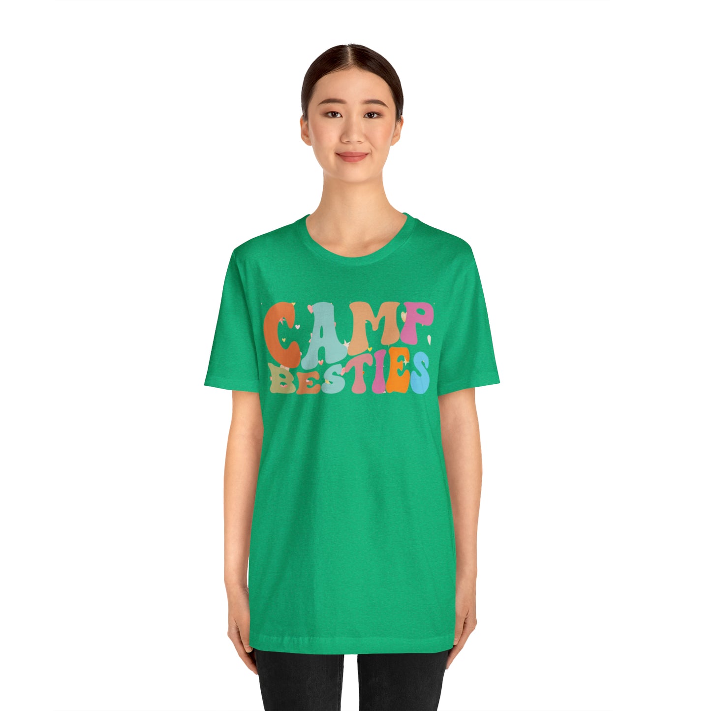 Best Friend Shirt, Gift for Best Friend, Camp Besties Shirt, BFF Shirt, Matching Besties Shirt, Retro Friend Shirt, T482