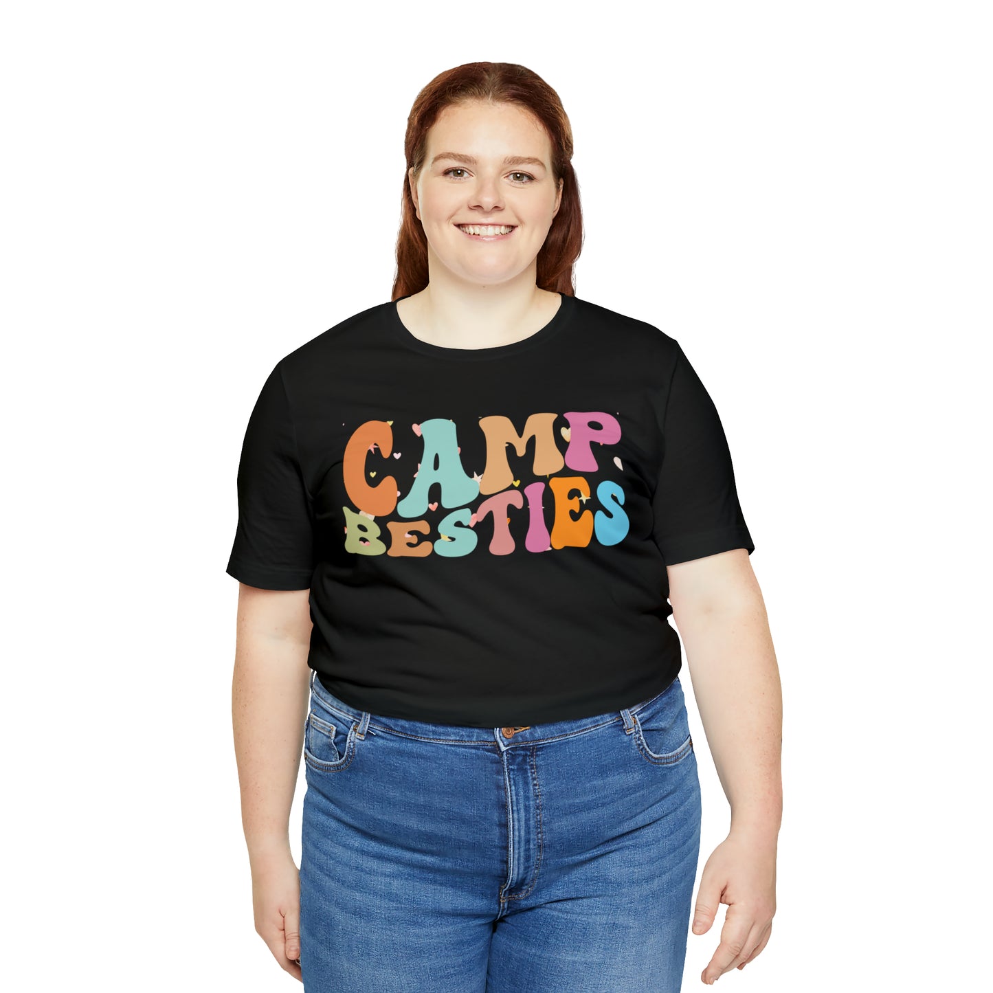 Best Friend Shirt, Gift for Best Friend, Camp Besties Shirt, BFF Shirt, Matching Besties Shirt, Retro Friend Shirt, T482