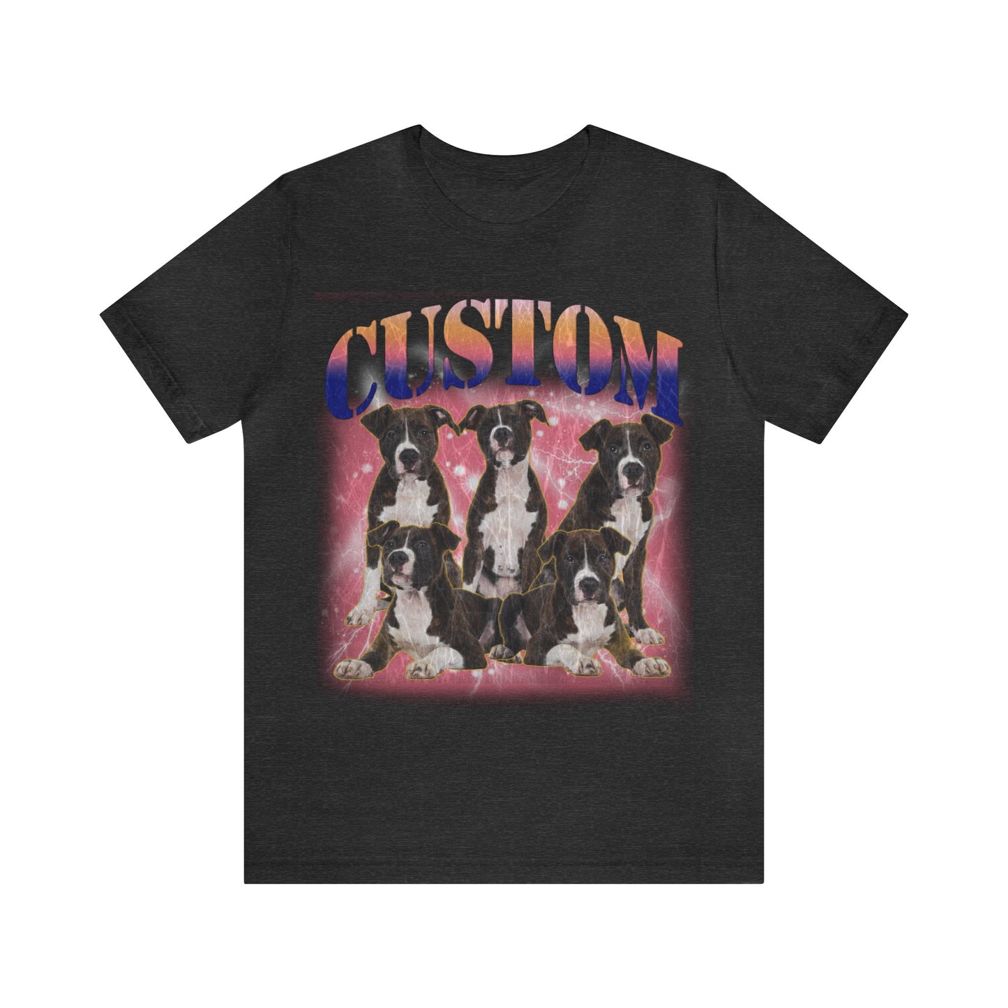 Retro Custom Your Own Bootleg Tee, Custom Cat Bootleg Tee, Custom Dog Bootleg Tee, Custom dog portrait, Vintage Graphic 90s Tshirt, T1392