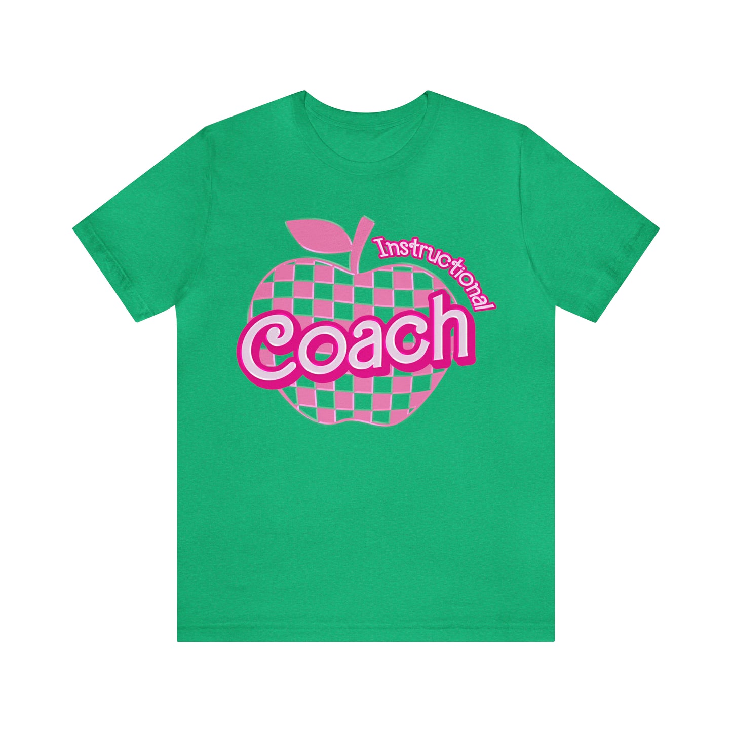 Instructional Coach shirt, Pink Sport Coach Shirt, Colorful Coaching shirt, 90s Cheer Coach shirt, Back To School Shirt, Teacher Gift, T819