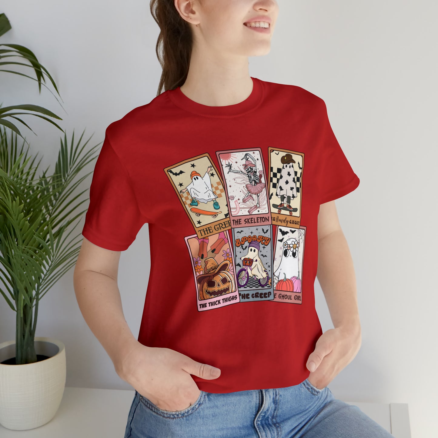 The Tarot Card Shirt, Skeleton Tarot Card Shirt, Tarot Card Lover Shirt, Skull Tarot Card Tee, Retro Halloween shirt, T612