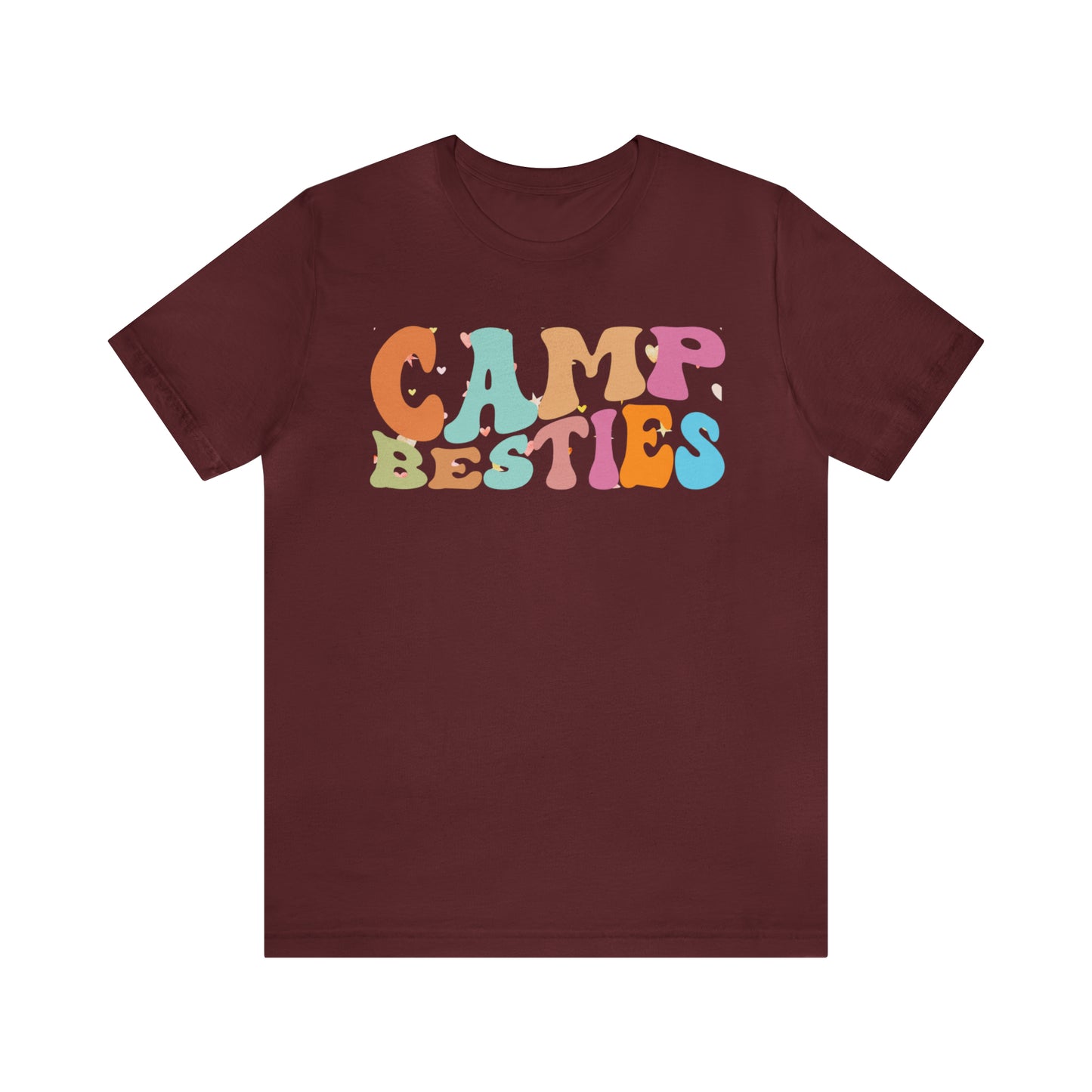 Best Friend Shirt, Gift for Best Friend, Camp Besties Shirt, BFF Shirt, Matching Besties Shirt, Retro Friend Shirt, T482