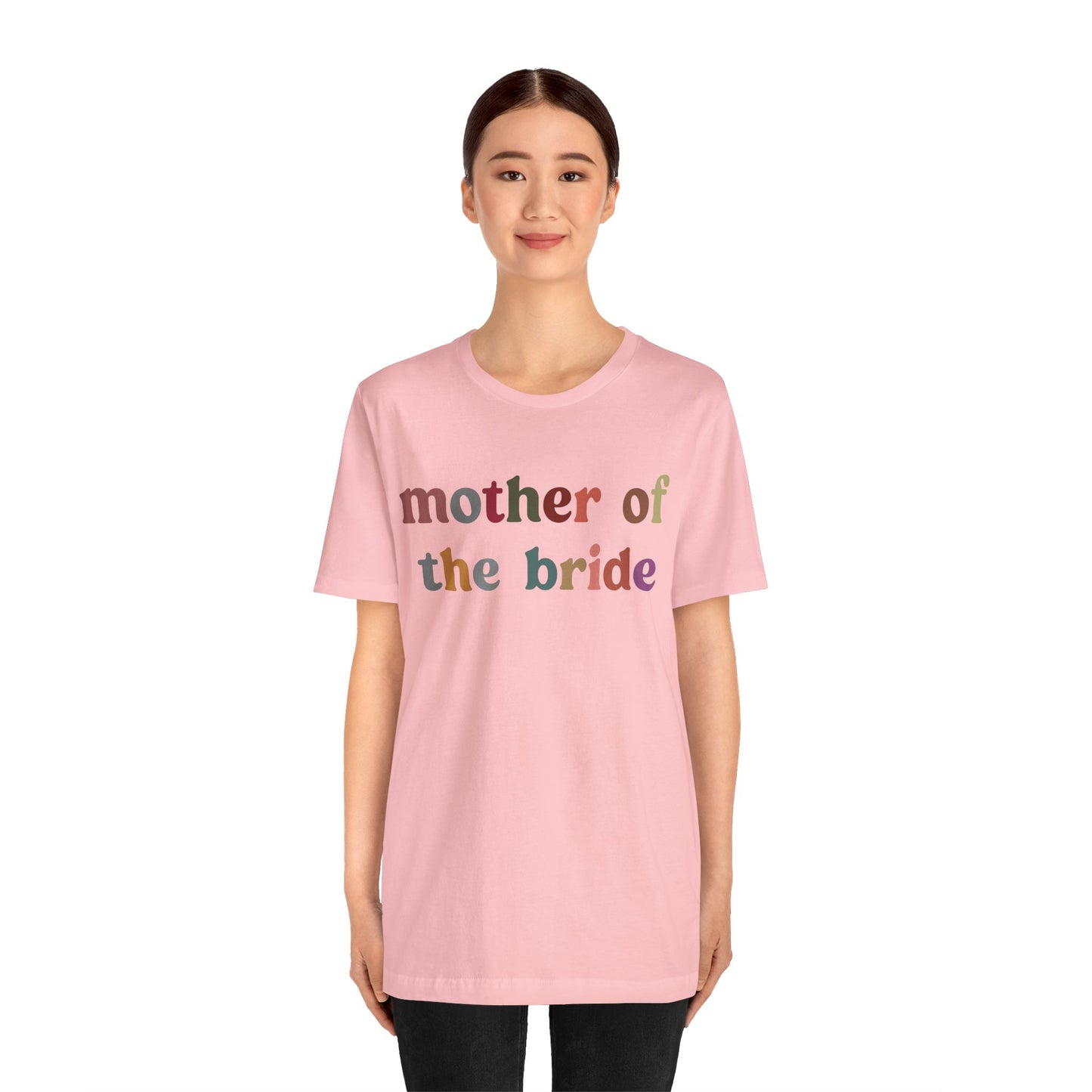 Mother of the Bride Shirt, Cute Wedding Gift from Daughter, Engagement Gift, Retro Wedding Gift for Mom, Bridal Party Shirt for Mom, T1145