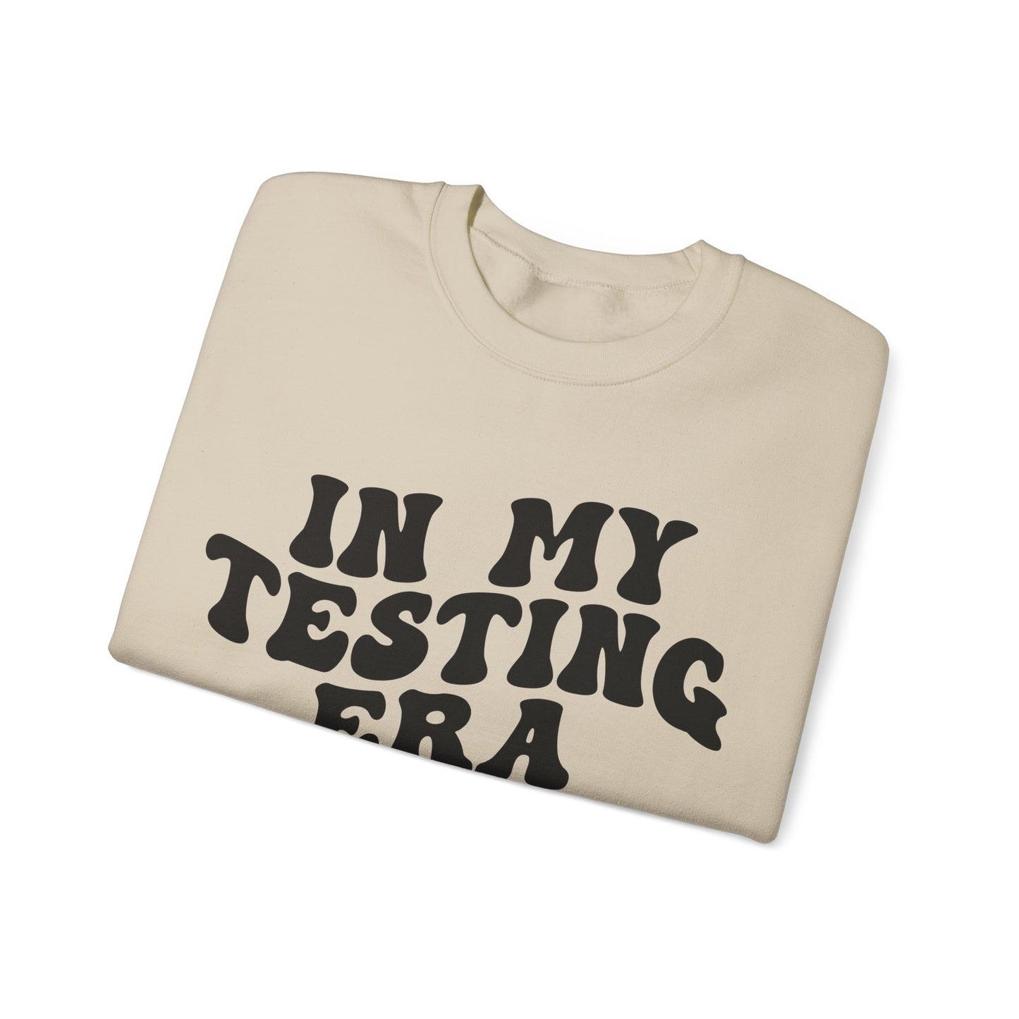 In My Testing Era Sweatshirt, Exam Day Sweatshirt, Funny Teacher Sweatshirt, Teacher Appreciation Gift, Gift for Best Teachers, S1303