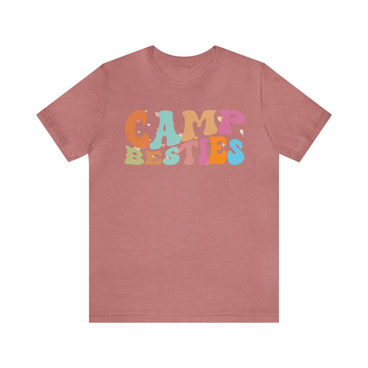 Best Friend Shirt, Gift for Best Friend, Camp Besties Shirt, BFF Shirt, Matching Besties Shirt, Retro Friend Shirt, T482