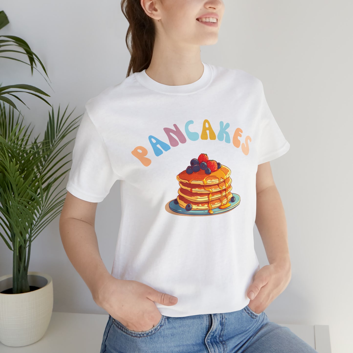 Pancakes Shirt, Pastry Chef Shirt, Baking Mom Shirt, Retro Pancakes Shirt, Pancake Lover Shirt, T271